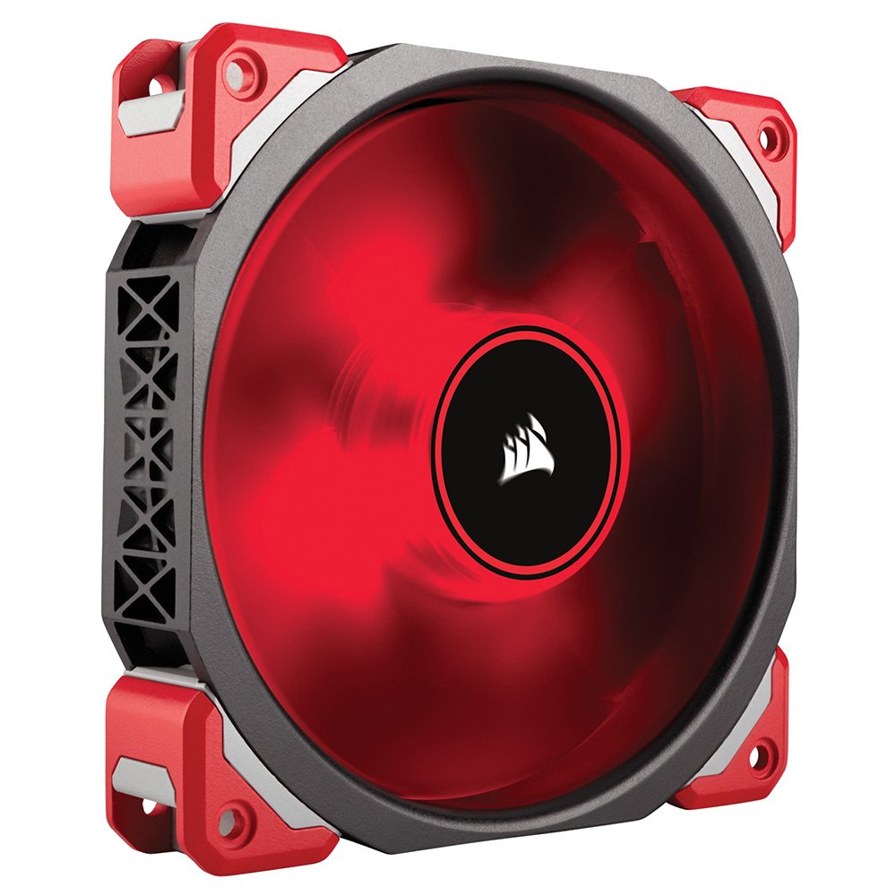 Corsair ML120 Pro LED, Red, 120mm Premium Magnetic Levitation Cooling Fan,CO9050042WW