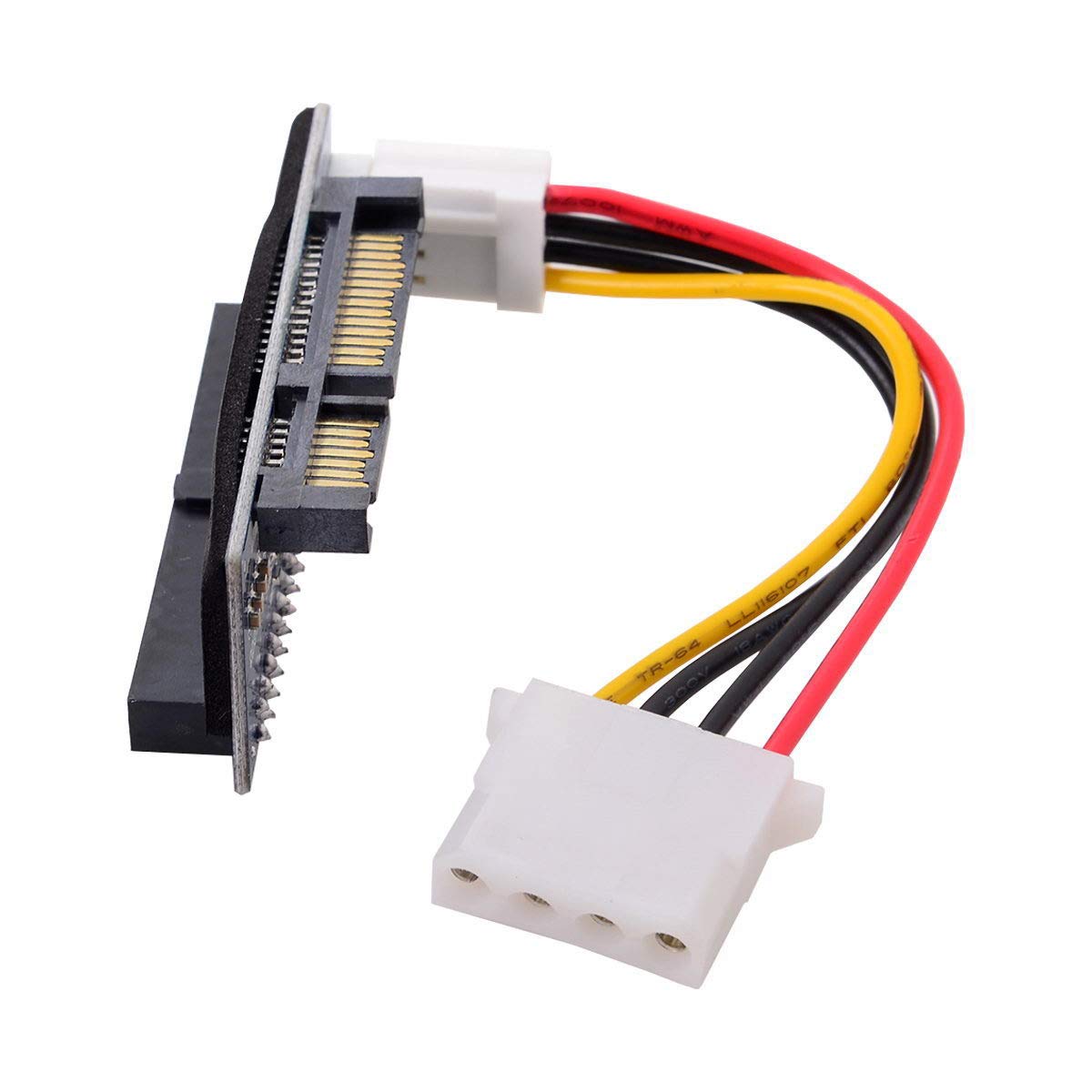 Cablecc Ide/Pata 40Pin Disk To Sata Female Converter Adapter Pcba For Desktop & 3.5'' Hard Disk Drive