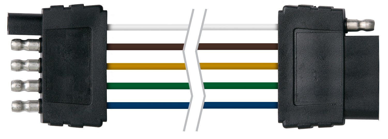 Ancor Trailer Connector-Flat 5-Wire 48'' Loop,WBAUVB07F8ZHB2Q