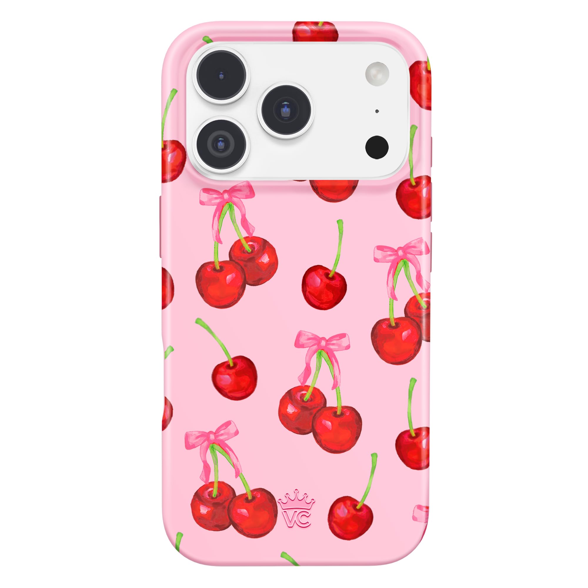 VELVET CAVIAR Case for iPhone 17 Pro | Compatible with MagSafe | 10ft Drop Tested | Protective Designer Cases | Sweet Cherry 2.0