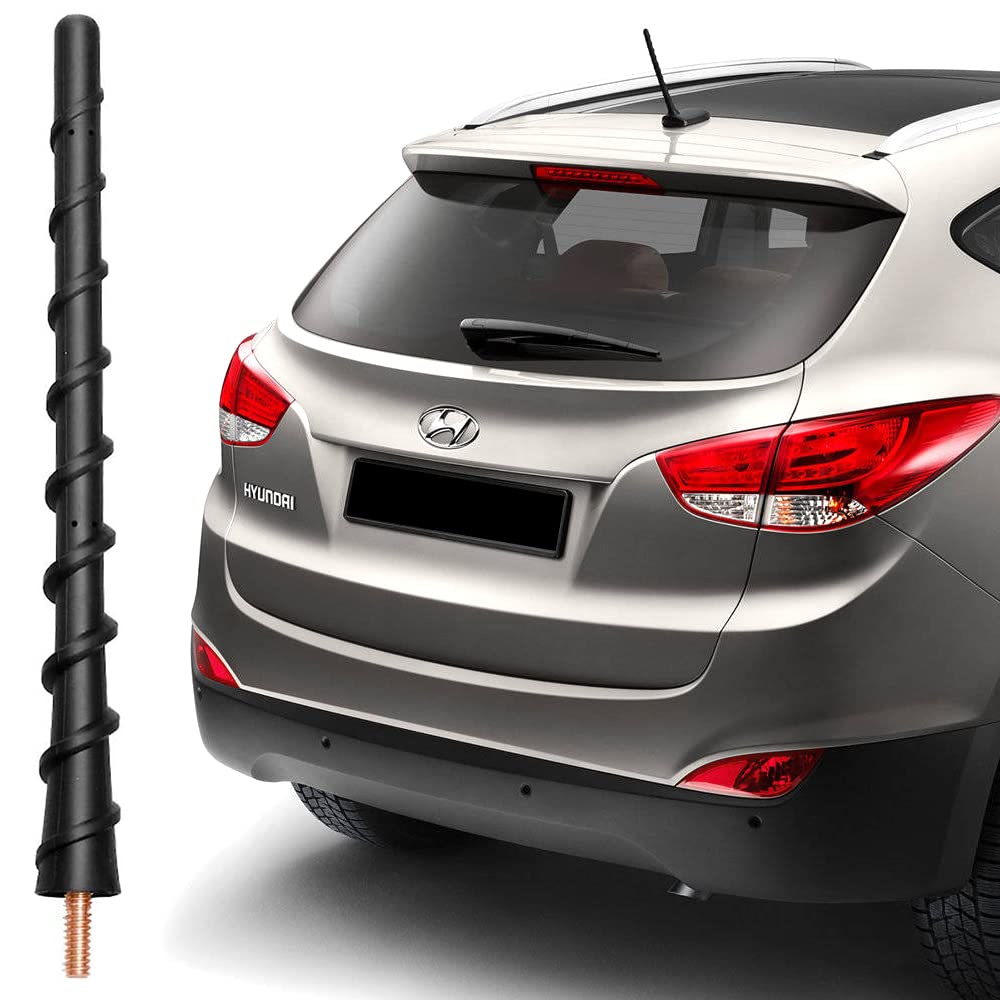 Antenna For Hyundai Santa Fe Tucson Accent Elantra Touring Entourage, Short Car Roof Hyundai Antenna Replacement For Am Fm Radio