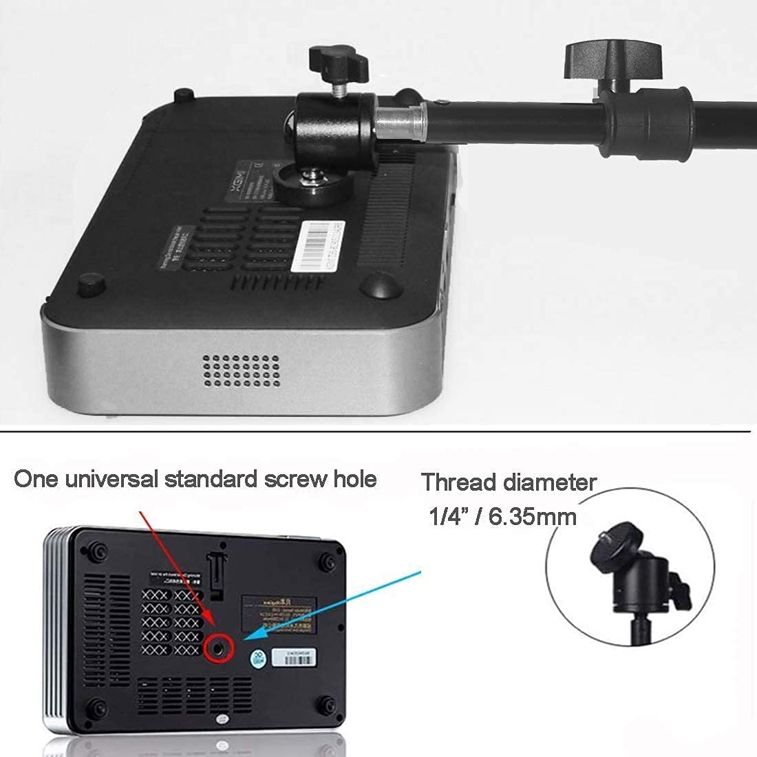Projector Tripod Stand, Portable Tripod Mount Floor Stand, Folding Floor Tripod Stand, Outdoor Stand For Projector,Camera, Webca