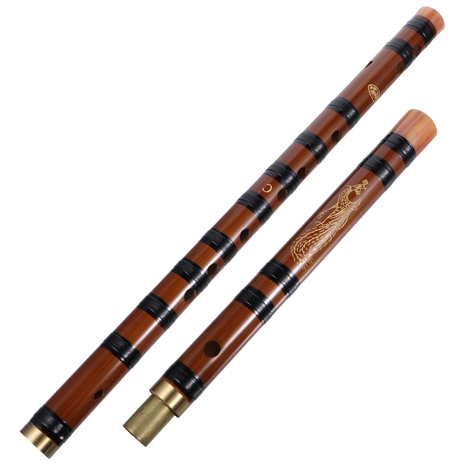 1 Set Bamboo Flute For Beginners Chinese Bamboo Flute With Storage Box Traditional Musical Instrument (Key C)