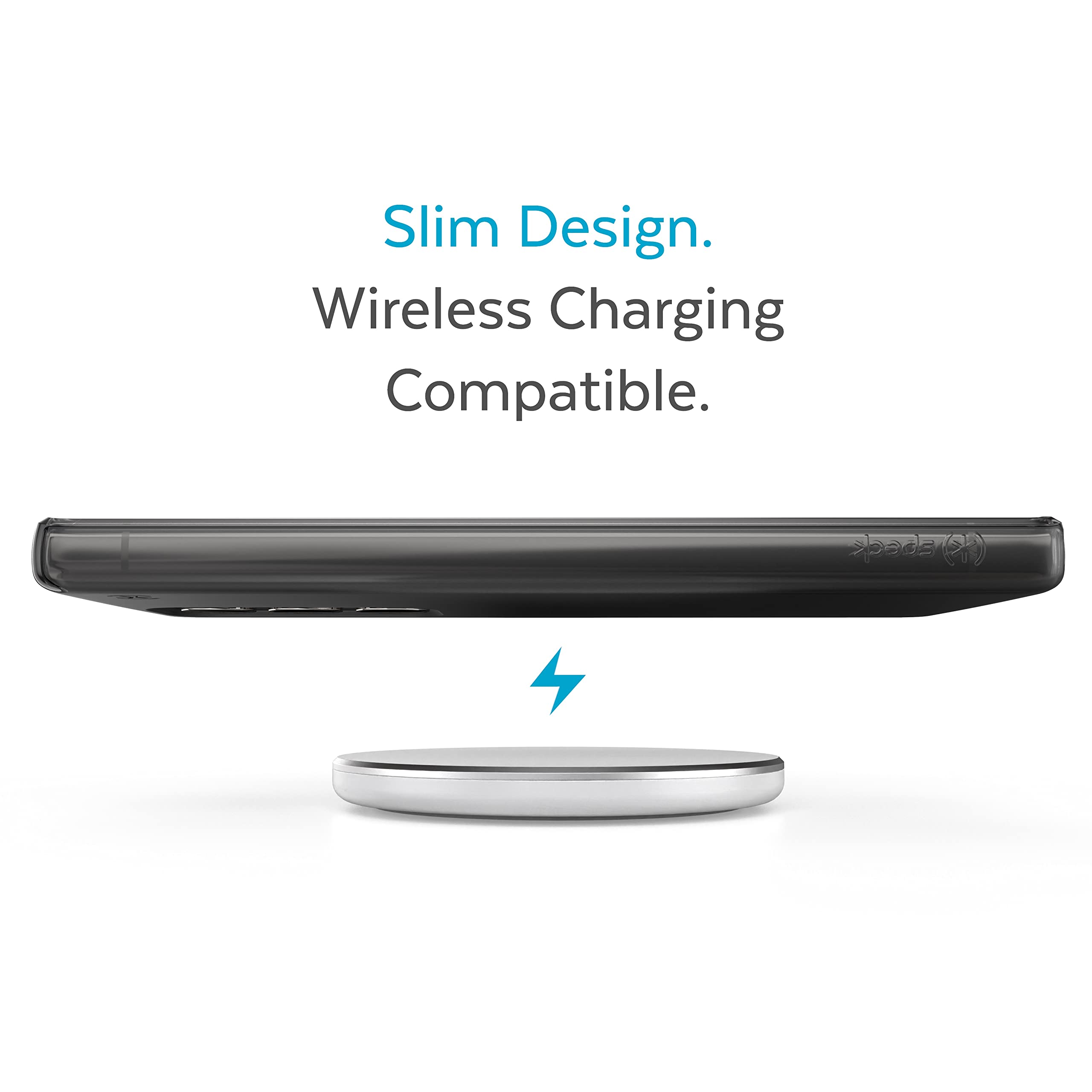 Speck Products Presidio Perfect Mist Case Fits Samsung Galaxy S23 Ultra, Obsidian/Obsidian/Black
