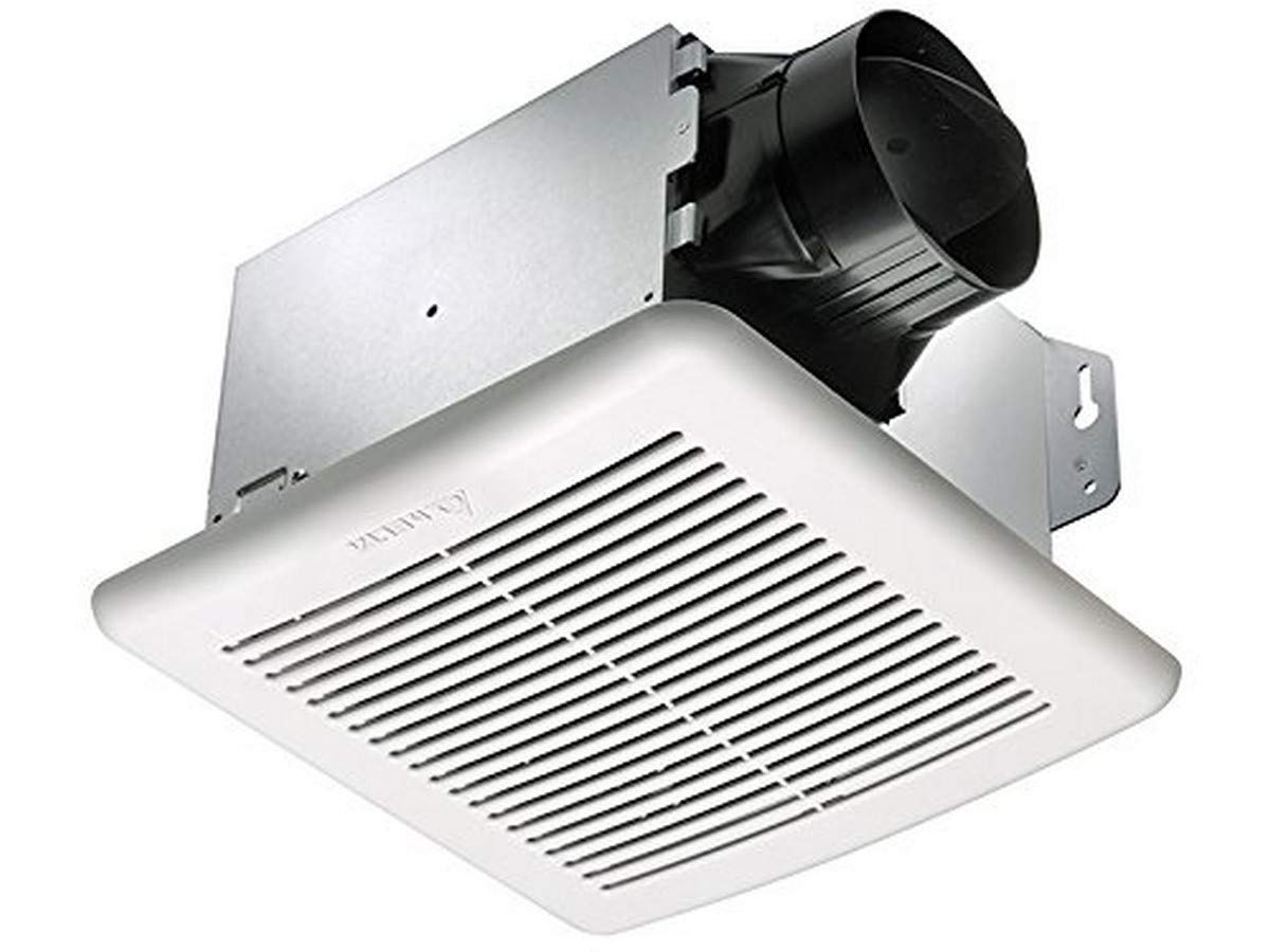 Delta Breezgreenbuilder Gbr100H 100 Cfm Exhaust Bath Fan With Dual Speed And Humidity Sensor
