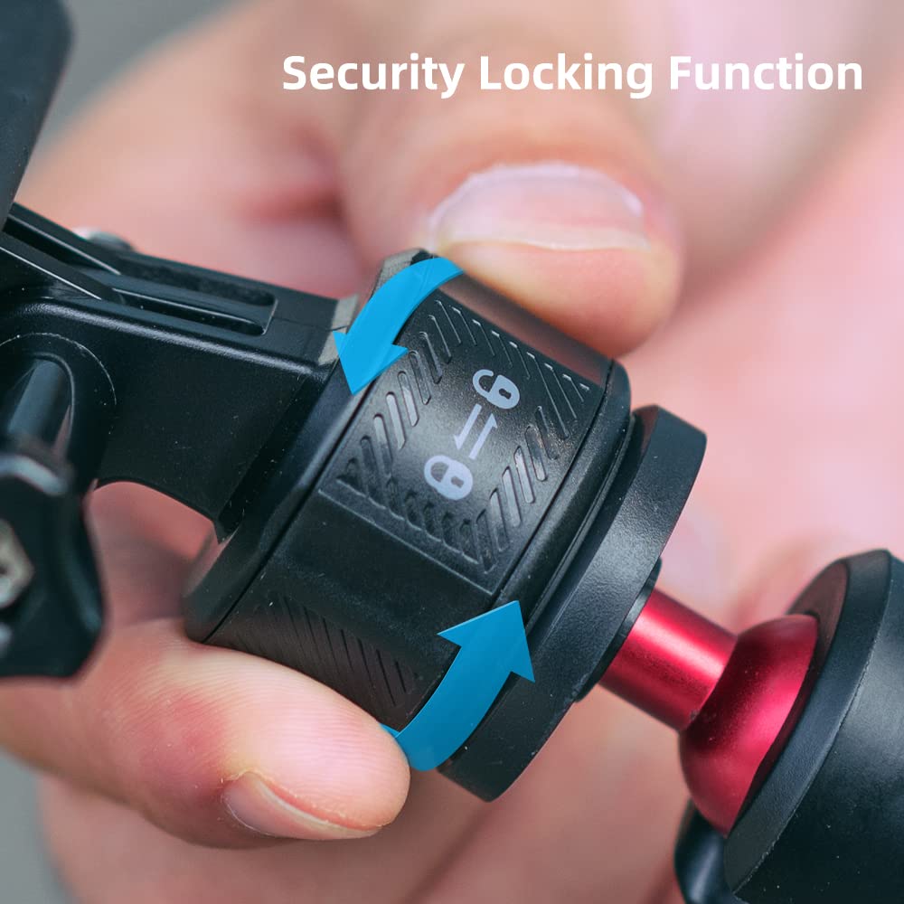 Skezn Magnetic Tripod Mount Accessories, Basic Set Quick Release Adapter Compatible With Gopro Hero 13/12/11/10/9, Insta360, Akaso, Dji And More (Tripod Magnetic Accessories)