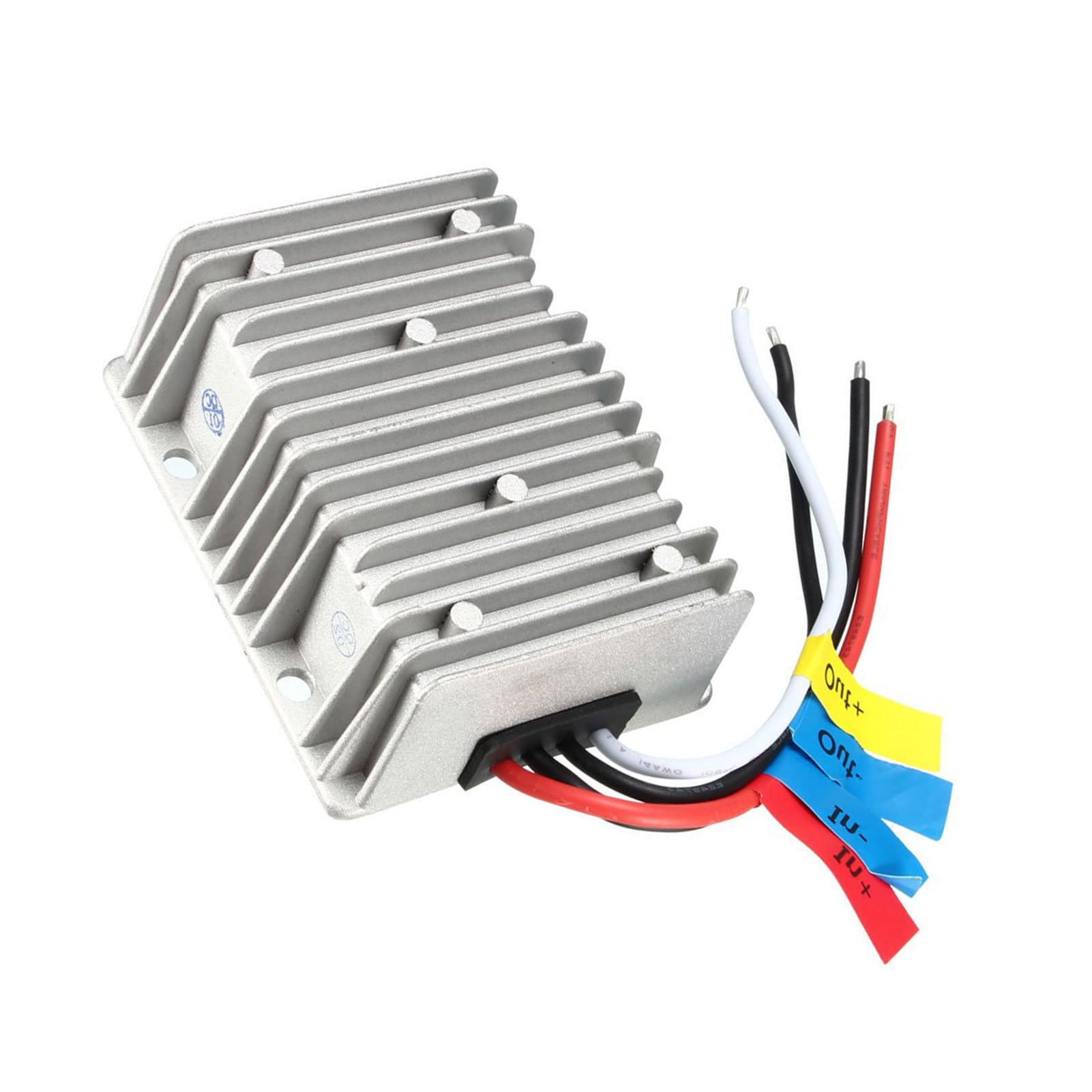 Top Vigor Voltage Converter Dc/Dc 12V To 48V 8A 384W Converter Step Up, Waterproof Ip68 Boost Converter Regulator Transformer