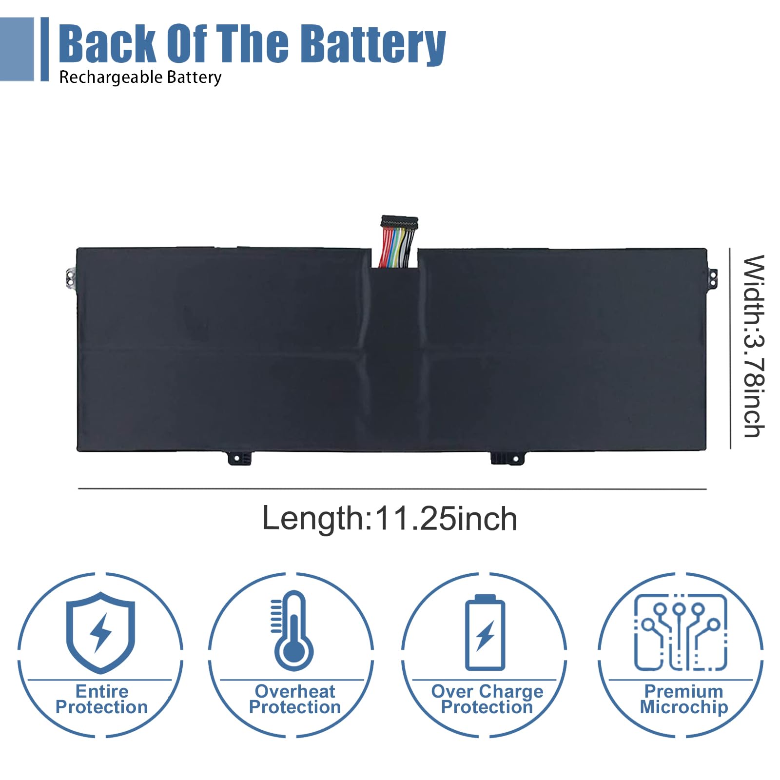 Vanpir L17C4Ph1 Laptop Battery Compatible With Lenovo Yoga C930 13Ikb Yoga C930 13Ikb Glass Series Notebook L17M4Ph1 5B10Q82426