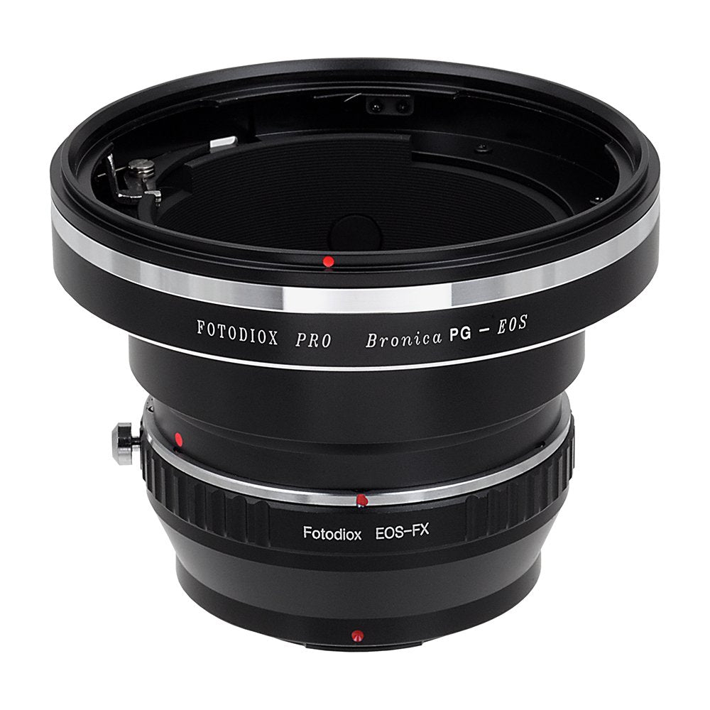 Fotodiox Pro Lens Mount Adapters, Bronica GS1 (PG) Mount Lenses to Fujifilm XSeries Mirrorless Camera Adapter  fits XMount C