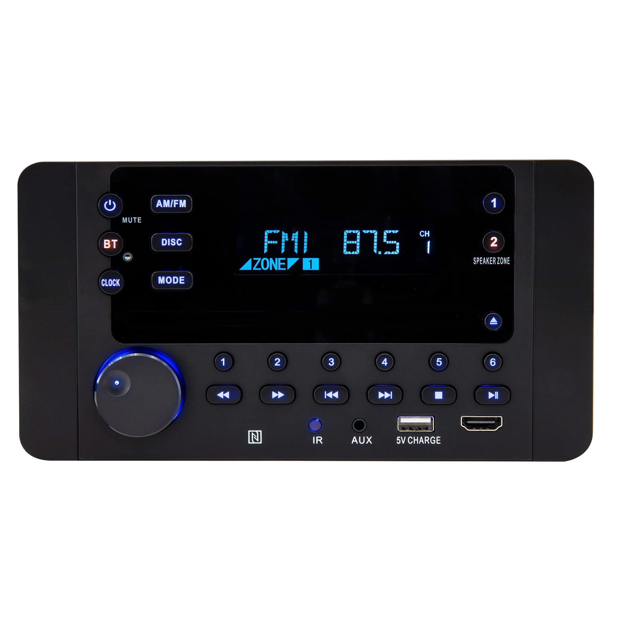 Car Stereo With Bluetooth,Irv Technology Irv62 Wireless Rv Radio,Supports Hdmi Arc,App,Digital Surround Sound,A&Fm,Dvd,Mp4,Cec,N