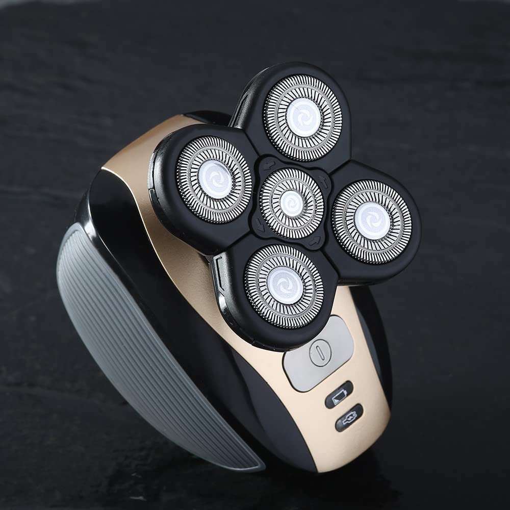 Wahfox Universal 3 Pcs 5 Blades Shaver Heads For Head Shaver And Other Brands Head Shaver