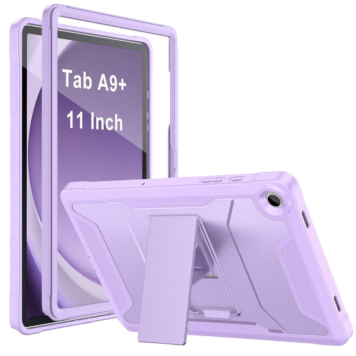 Soke Case For Samsung Galaxy Tab A9 Plus 2023, With Built In Kickstand, Rugged Shockproof Protective Cover For Galaxy Tab A9+ 11
