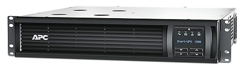 Apc 1000Va Smart Ups With Smartconnect Smt1000Rm2Uc Rack Mount Ups Battery Backup Sinewave Avr 120V Line Interactive Uninterrupt