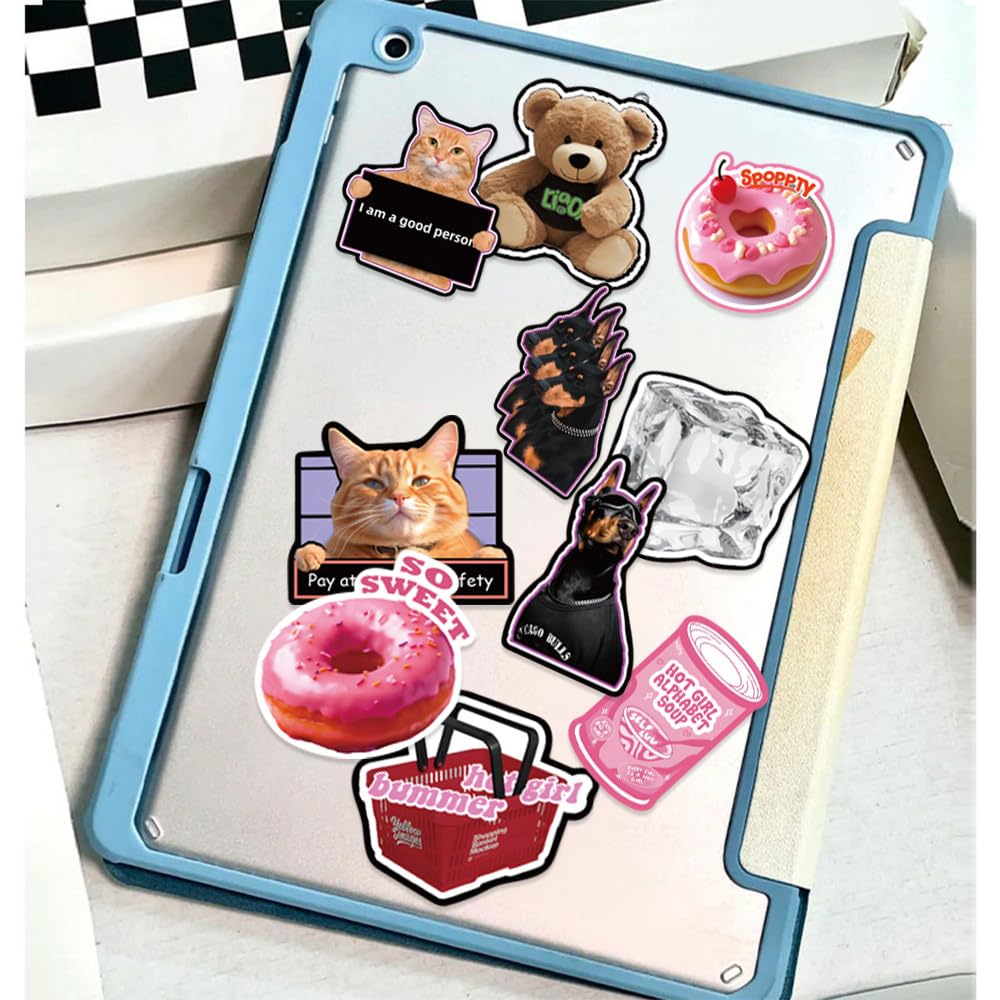 Stickers Aesthetic Waterproof Laptop Stickers Decals For Water Bottle Vintage Scrapbook Stickers For Journals Supplies Journal P