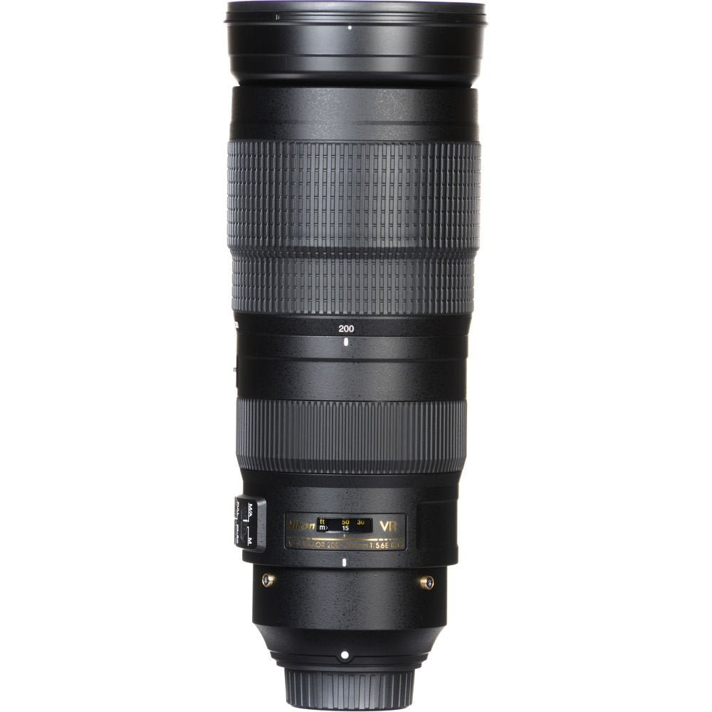 Nikon - Af-S Nikkor 200-500Mm F/5.6E Ed Vr Super Telephoto Zoom Lens (20058) + 64Gb Memory Card + Backpack + Card Reader + Corel