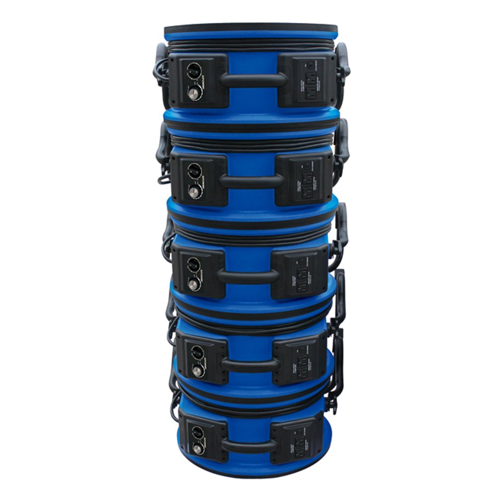 Xpower X 48Atr Professional Heat Resistant Industrial Axial Fan   Sealed Motor With Built In Power Outlets, Timer, And Variable