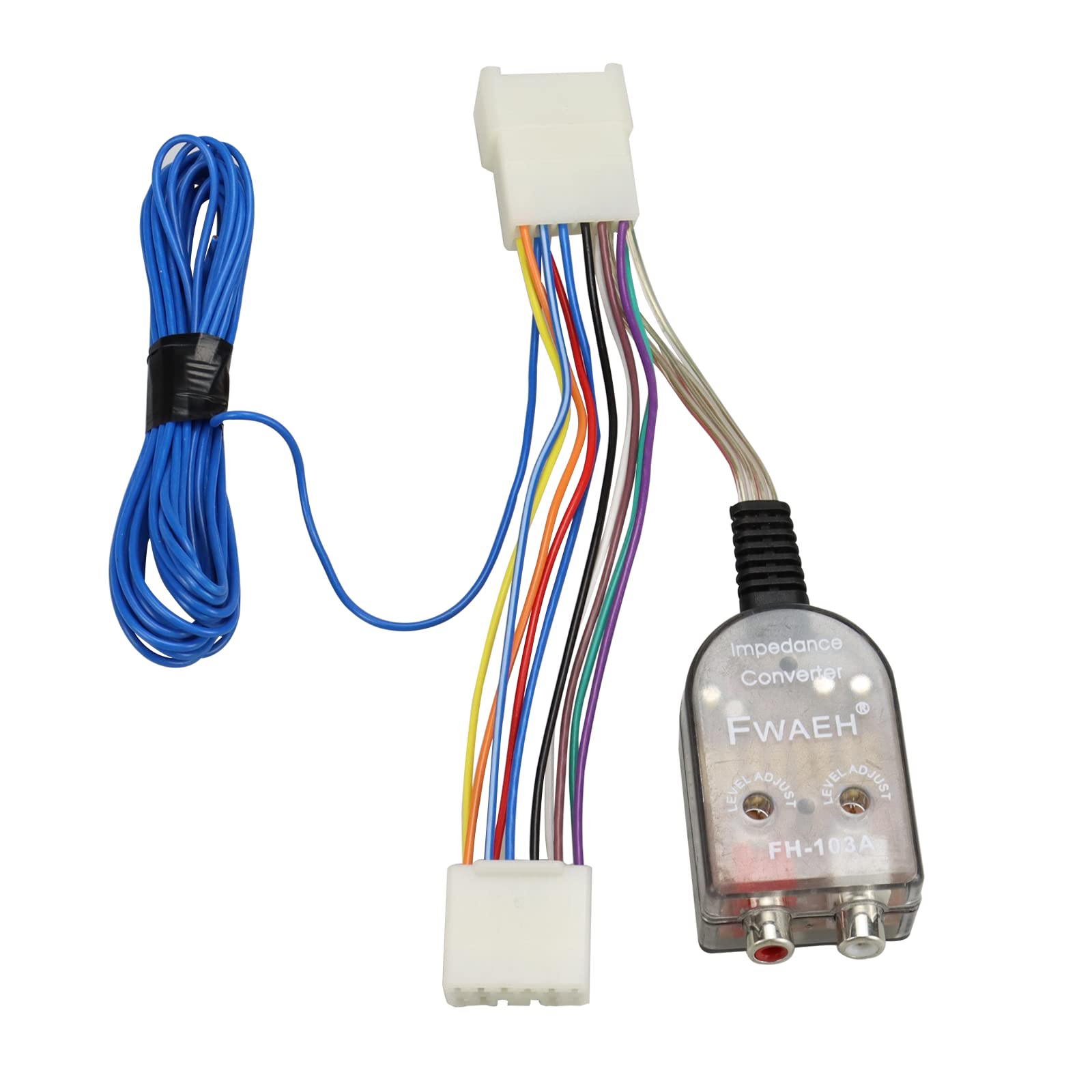 Add An Amplifier Adapter W/Amp Turn On Wire Compatible With Toyota Subaru Scion Lexus