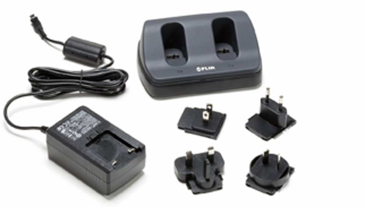 Flir Stand-Alone 2-Bay Battery Charger For E40 E50 E60 Thermal Cameras
