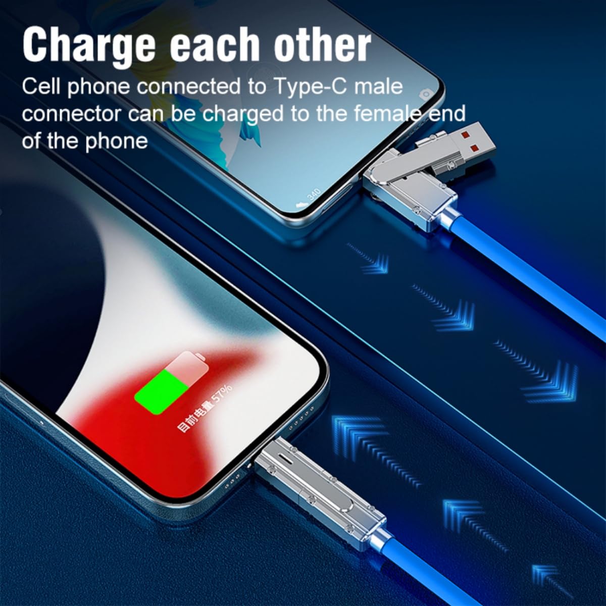 Swlifl 2 Pack Usb C To Usb C Cable 5Ft Chubby Silicone 4 In 1 Usb C Charging Cable Fast Charger Usb C Data Transfer Cable,480Mbp