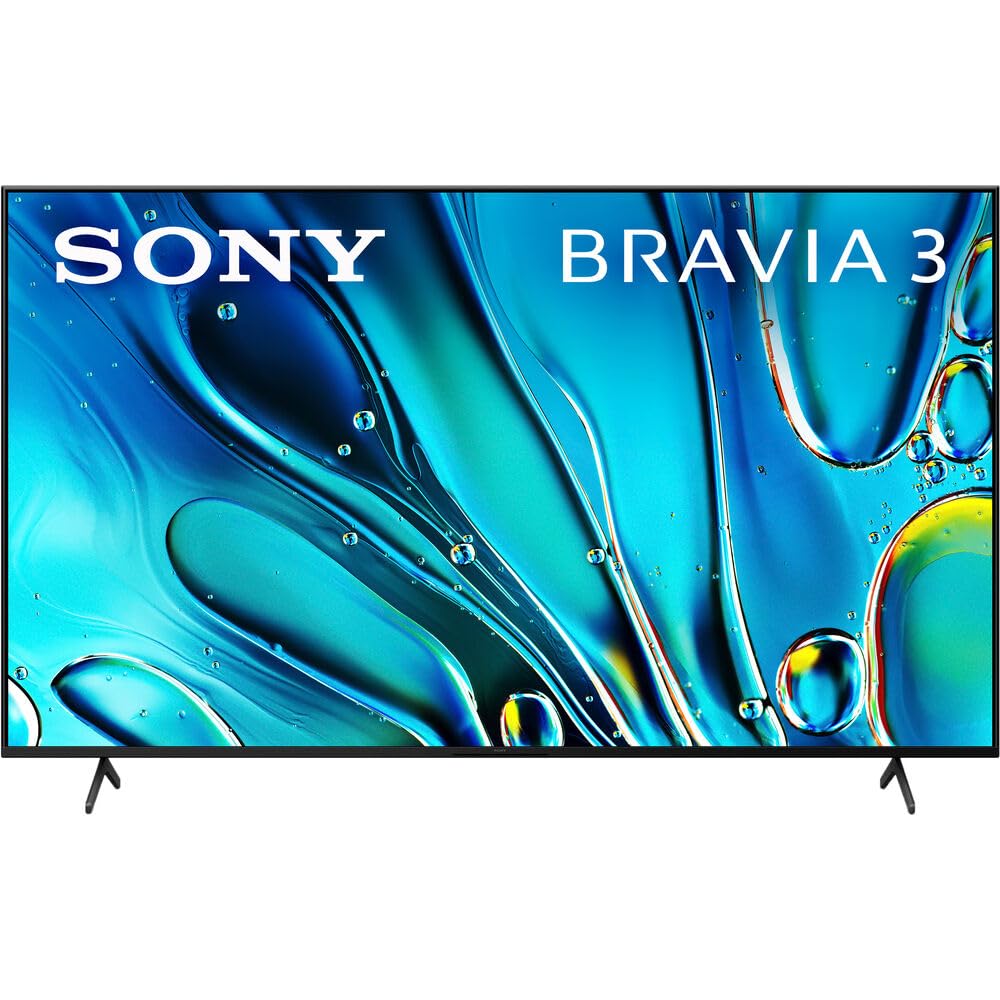 Sony K43S30 Bravia 3 43 Inch 4K Hdr Smart Led Tv 2024 Bundle With 4 Yr Cps Enhanced Protection Pack