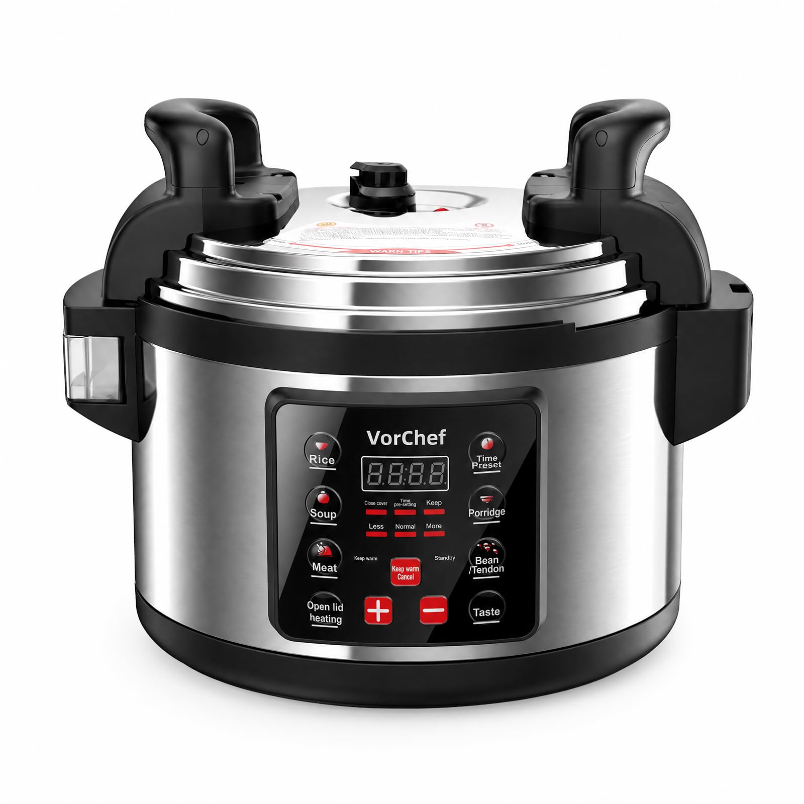 VorChef 15L/15.9 QT Commercial Electric Pressure Cooker, 5in1 Multifunctional Large Pressure Cookers,2000W Electric Pressure C