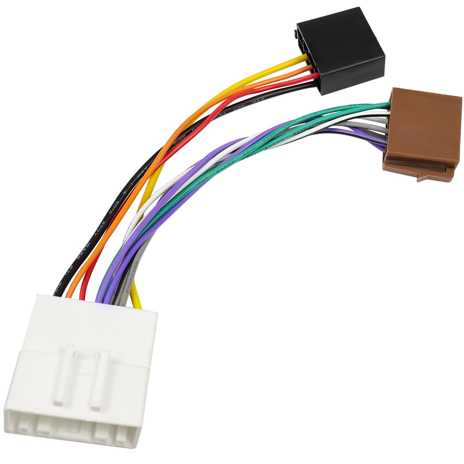 Jayubien Radio Wire Harness for Nissan Stereo Connector, Compatible with Altima Frontier Xterra Murano Armada Pathfinder Quest I