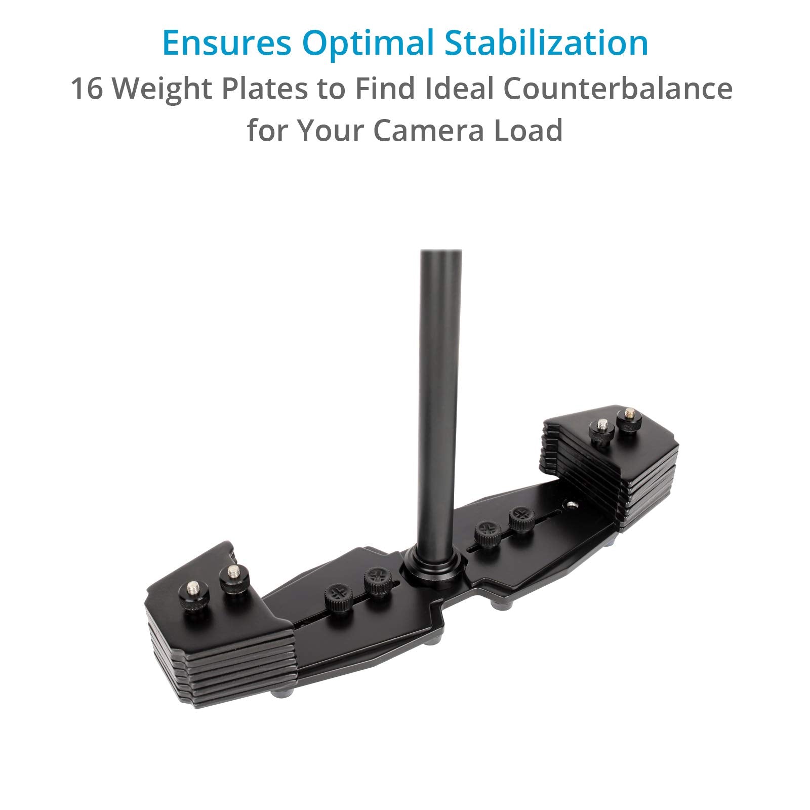 Flycam Redking Quick Balancing Video Camera Stabilizer With Dovetail Quick Release (Flcm Rk) | Professional Cnc Aluminum Camera Stabilizer For Dslr Bmcc Sony Nikon Dv Camcorders Up To 7Kg/15.4Lb + Bag