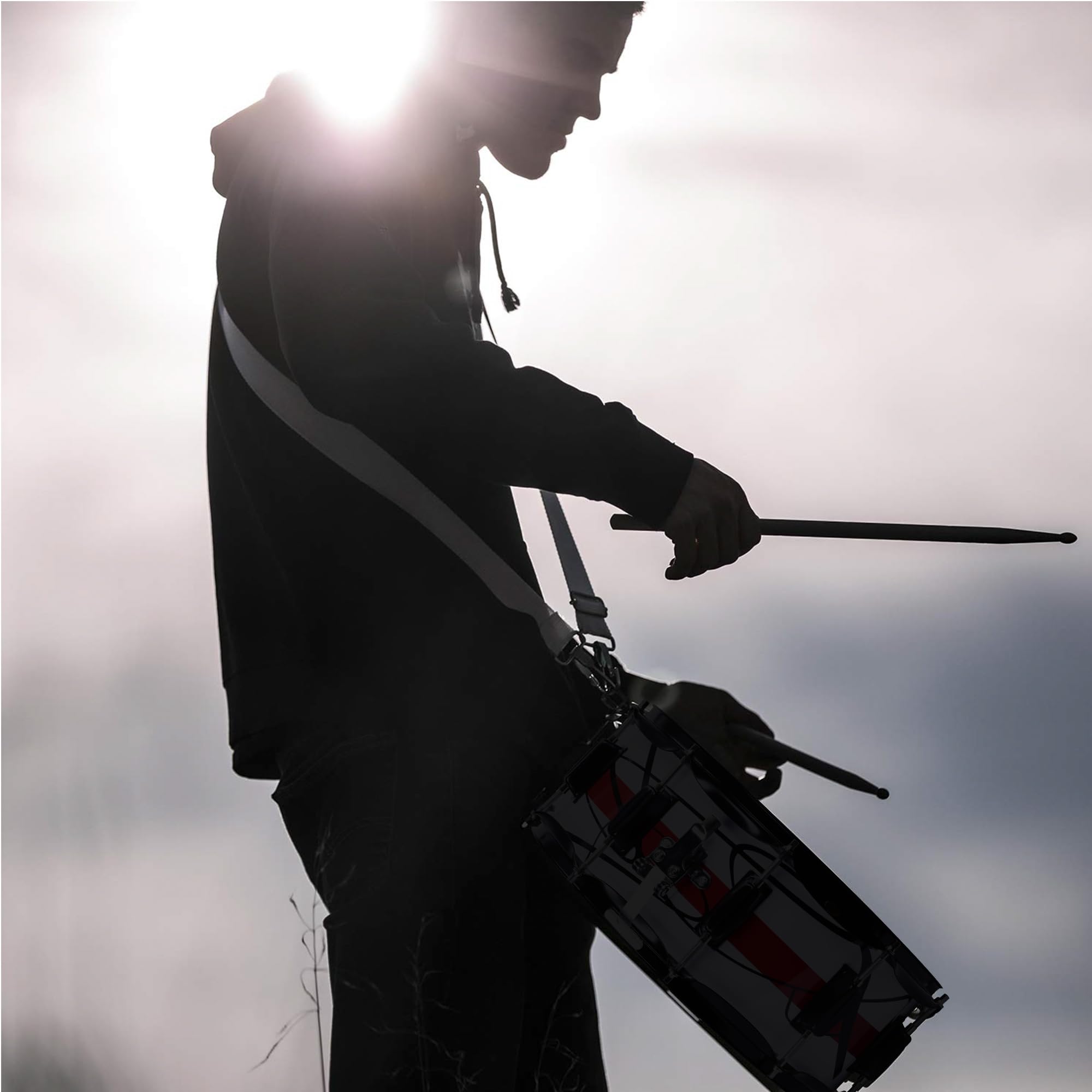 Lexington Sd300M Wr Snare Drum Set Student Wood Shell 14 X 5.5 Inches With 10 Lugs, Includes Drum Key, Drumsticks And Strap, Irr