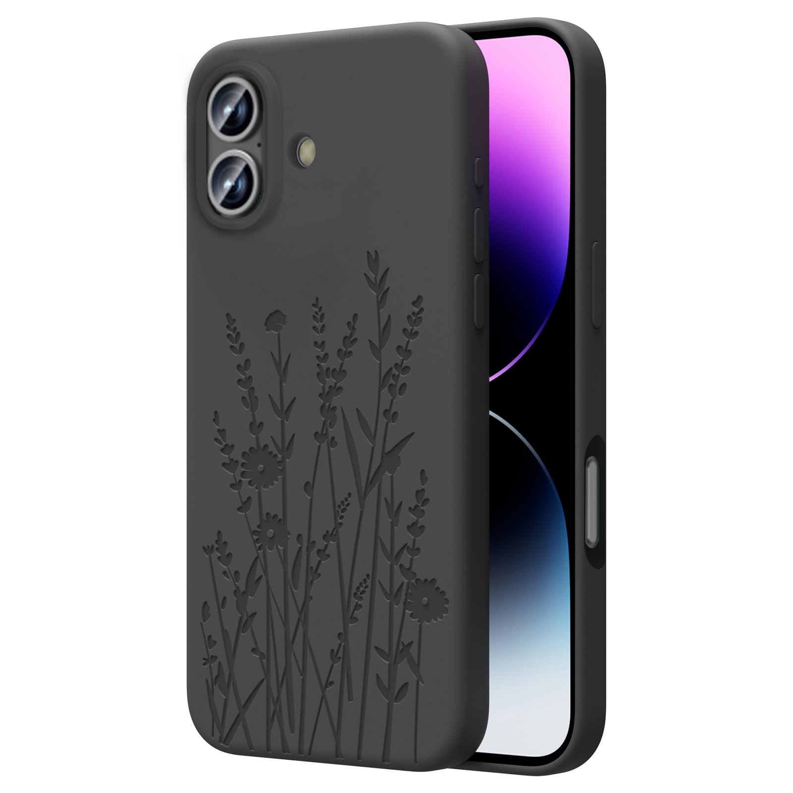 Oaoa Magnetic Case Compatible With Iphone 16 Case, Compatible With Magsafe, Camera Protection, Cute And Durable Liquid Silicone