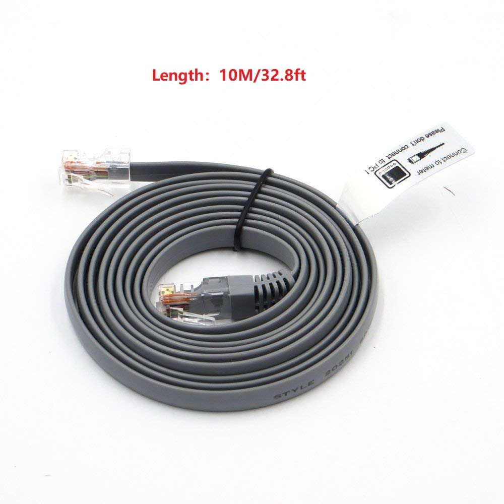 Epever Mt 50 Remote Meter Extension Cable 32.8' Fit For Mppt Solar Charge Controller
