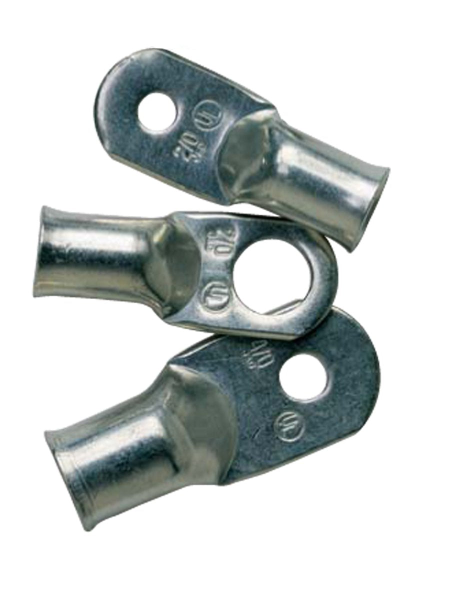 Ancor 242257 Marine Grade Electrical Heavy Duty Tinned Copper Lugs (4Gauge, Size 1/2 Screw, 10Pack)