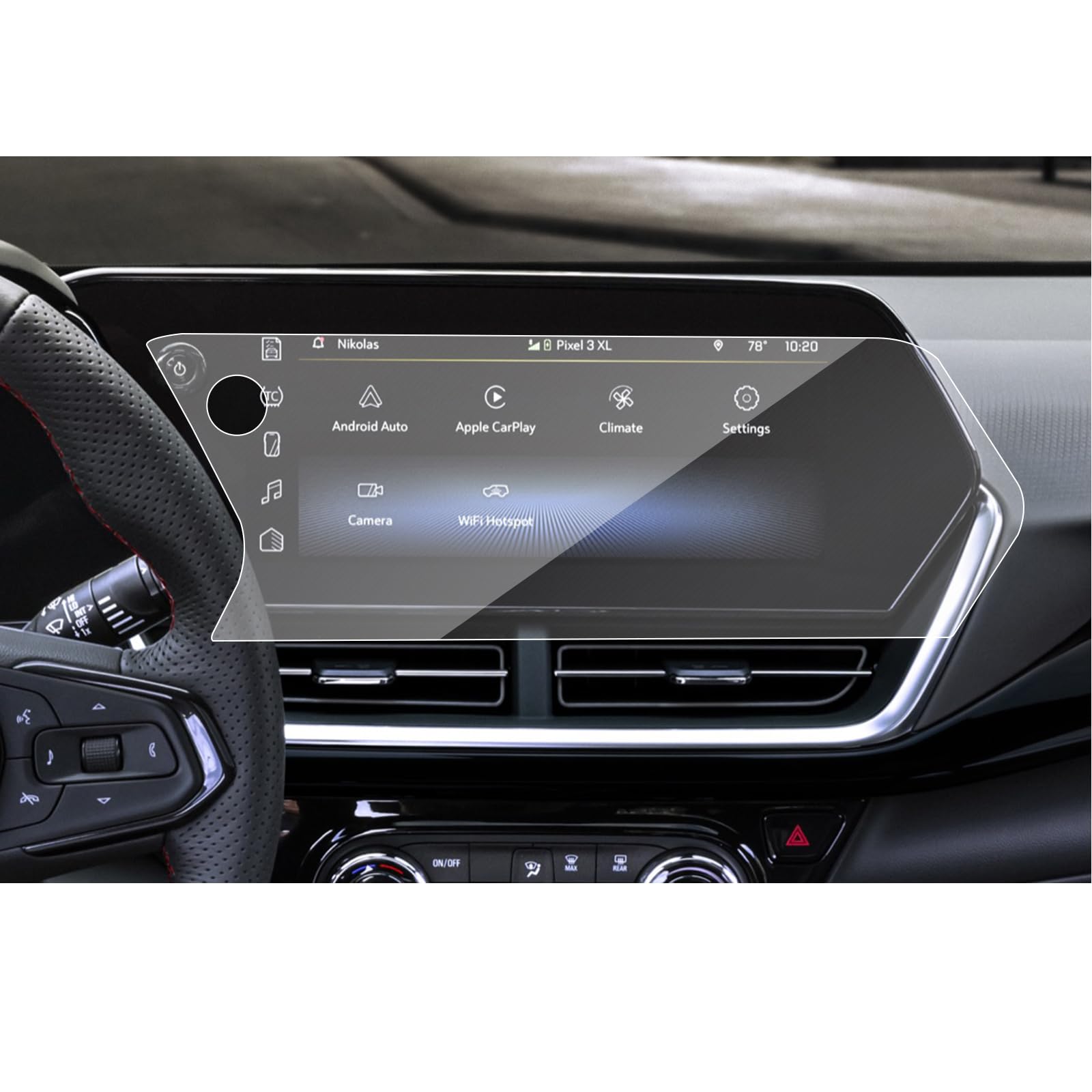 Sxcy For 2025 Chevy Trailblazer Screen Protector 11 In 2024 2025 Chevy Trailblazer Accessories 2025 Chevy Trailblazer Touch Screen Protector 9H Glass