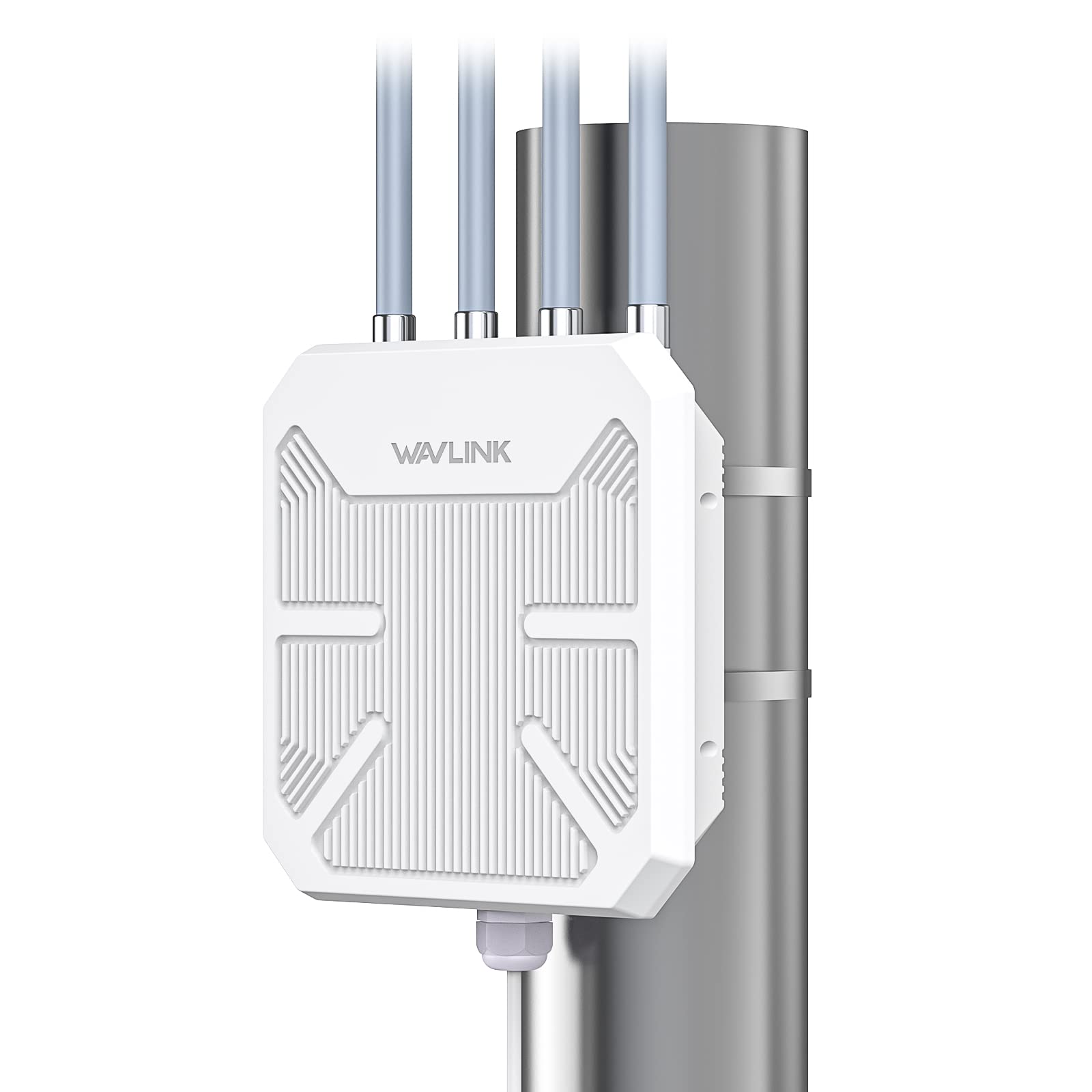Wavlink Outdoor Wifi Extender Ax1800 High Power Outdoor Weatherproof Wifi Range Extender, Long Range Outdoor Wifi Access Point W