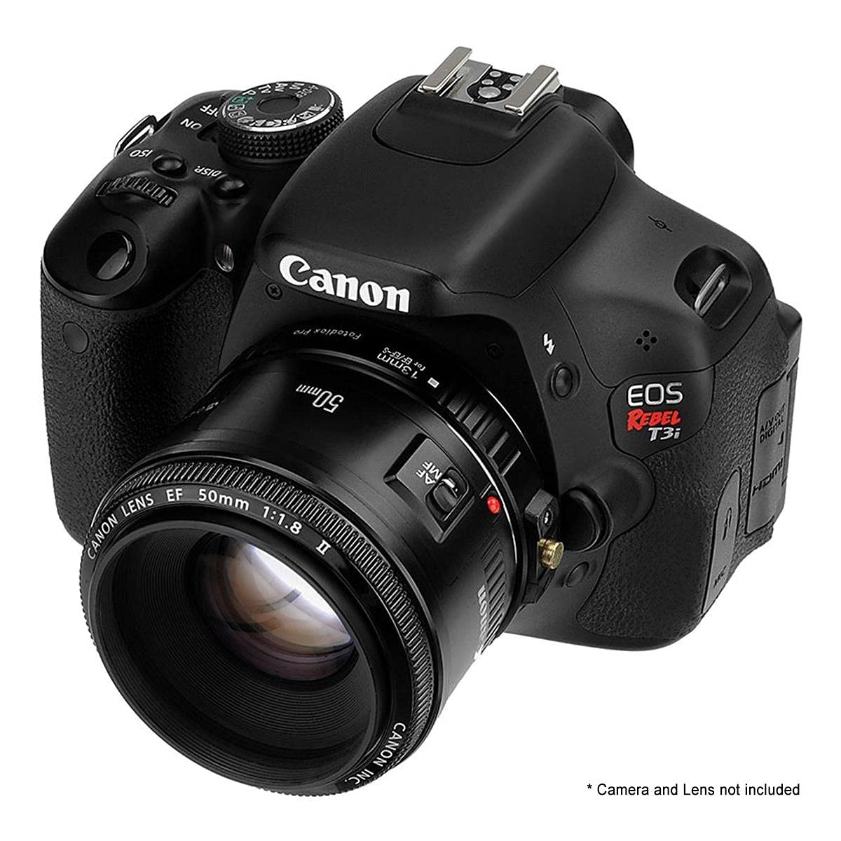 Fotodiox Pro Auto Macro Extension Tube, 13Mm Section   For Canon Eos Ef/Ef S Lenses For Extreme Close Up With Auto Exposure And