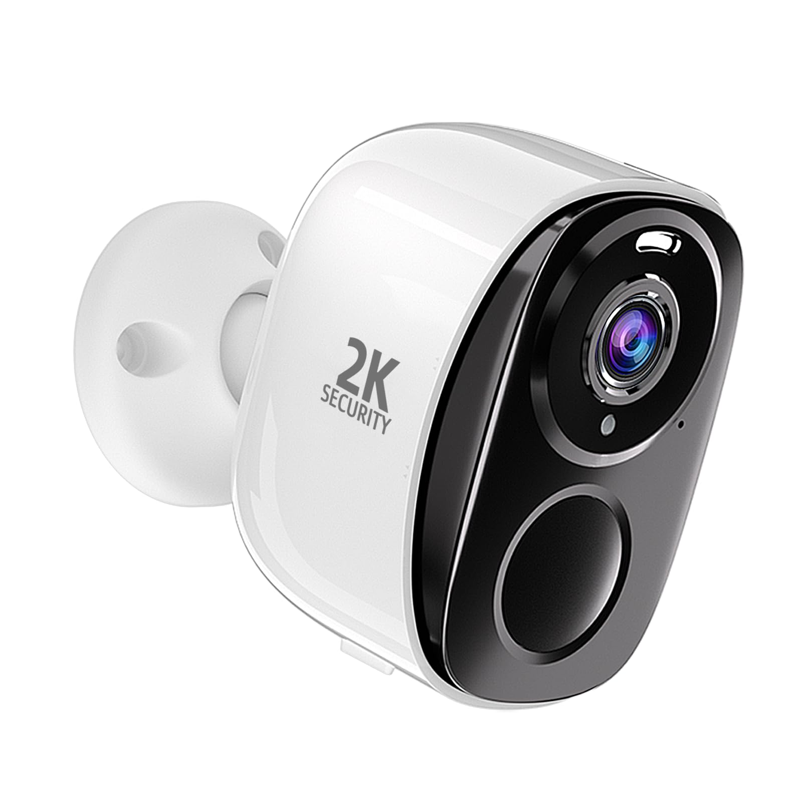 5G/2.4G Wifi Security Cameras Wireless Outdoor , 2K Battery Powered WiFi Cameras with AI Motion Detection Spotlight Siren,Color 