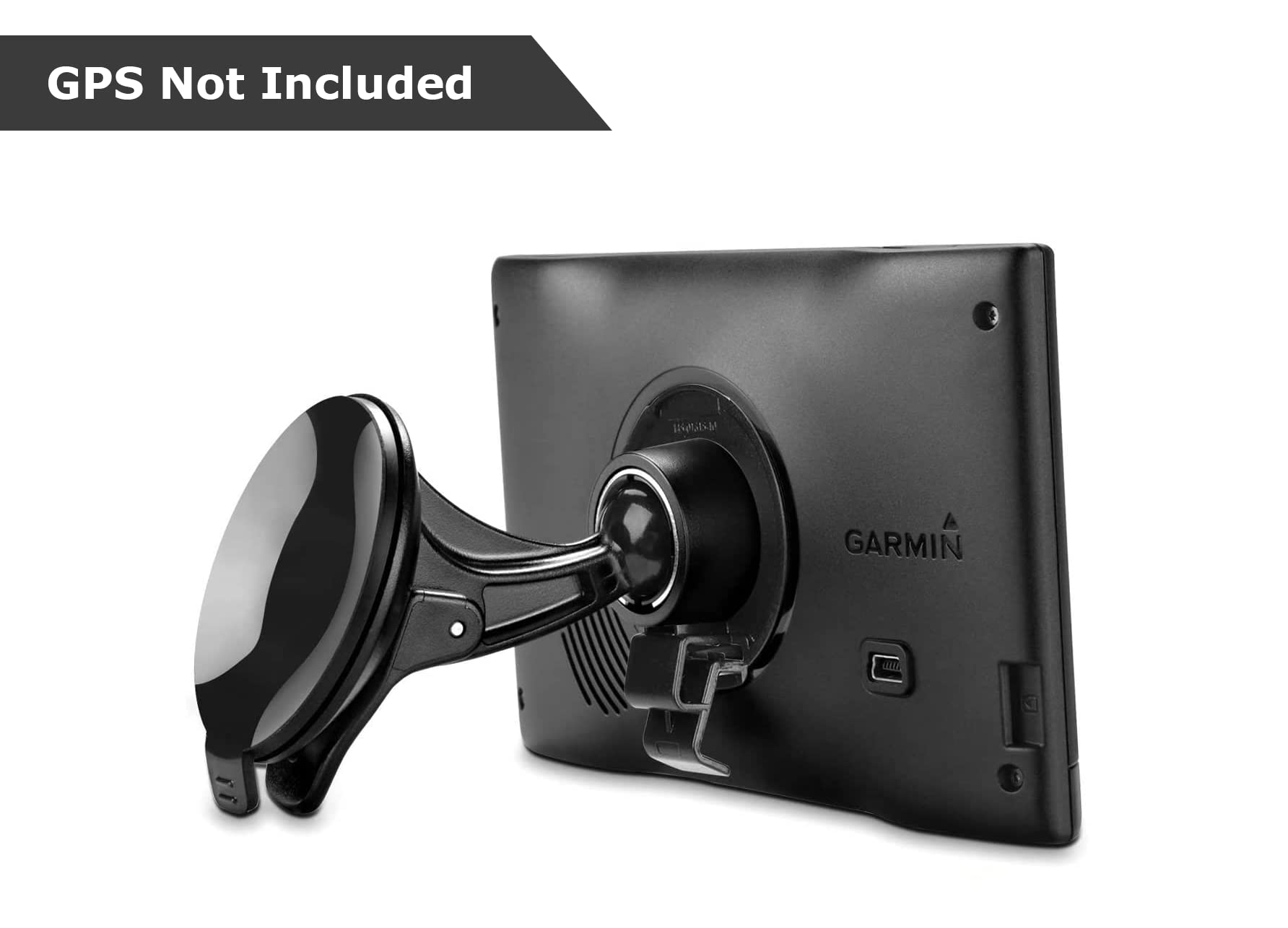 Ramtech Car Windshield Suction Cup Gps Mount With Bracket, Compatible With Gps Nuvi 52 52Lm 54 55 55Lm 55Lmt 56 56Lm 56Lmt Gps,