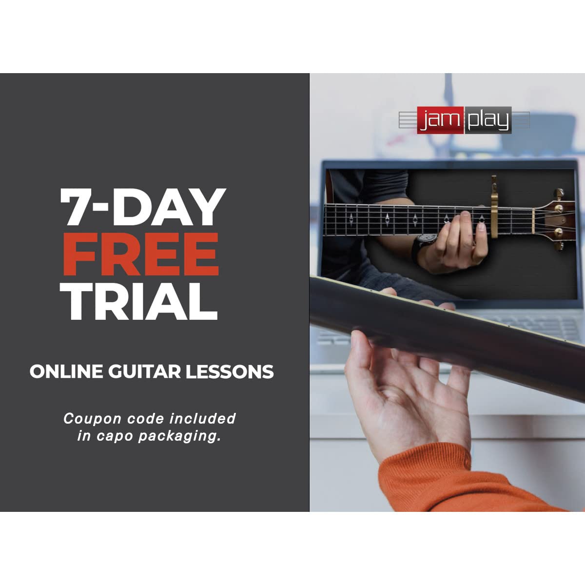 Kyser Quick-Change Guitar Capo For 6-String Acoustic Guitars, Gold, Kg6Ga