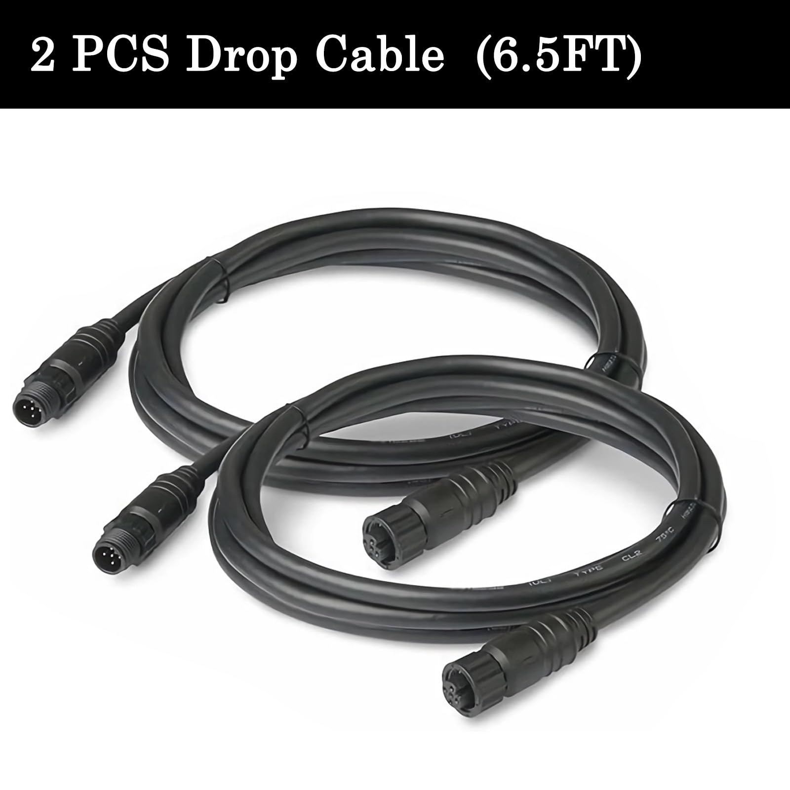 Gairen Nmea 2000 Starter Kit, Backbone Cables Drop Cables Dual Tees Kits Terminators Marine 2K Network For Lowrance Simrad Garmi