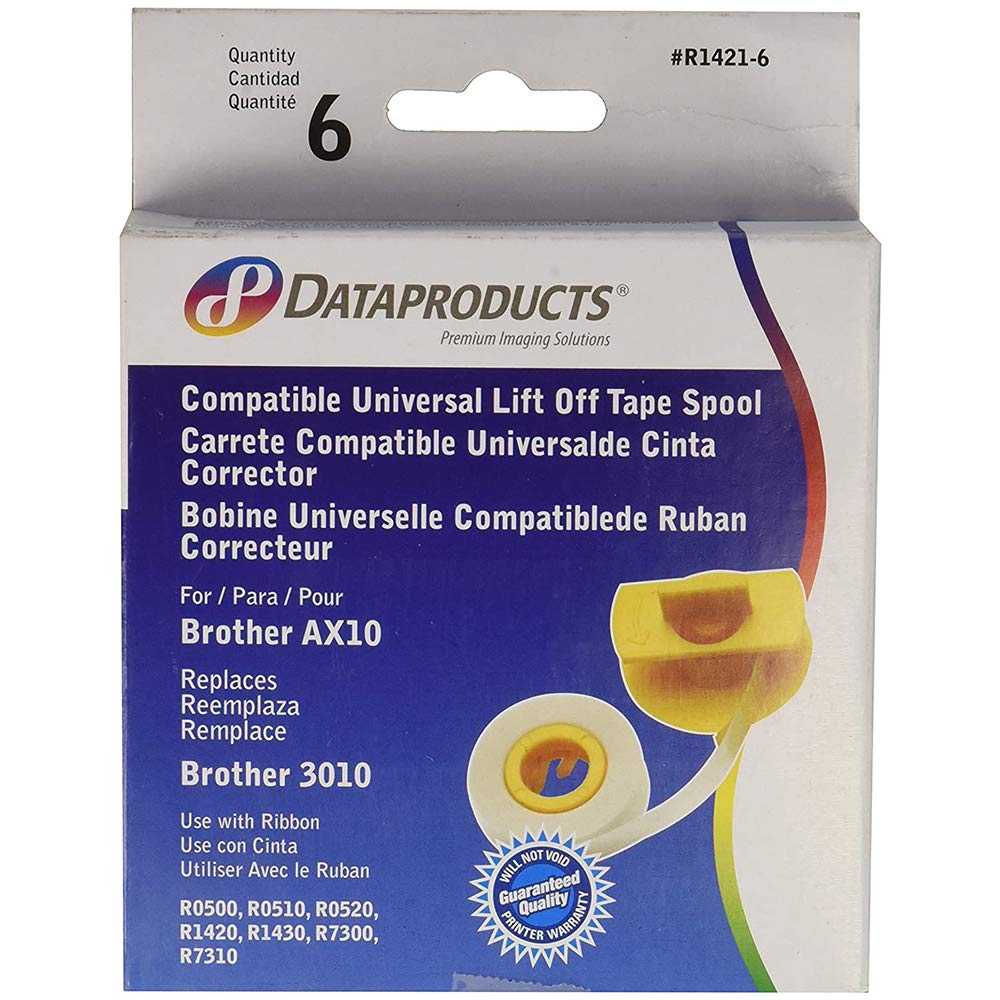 Dataproducts R14216 R14216 Compatible Lift Off Correction Ribbon, Clear