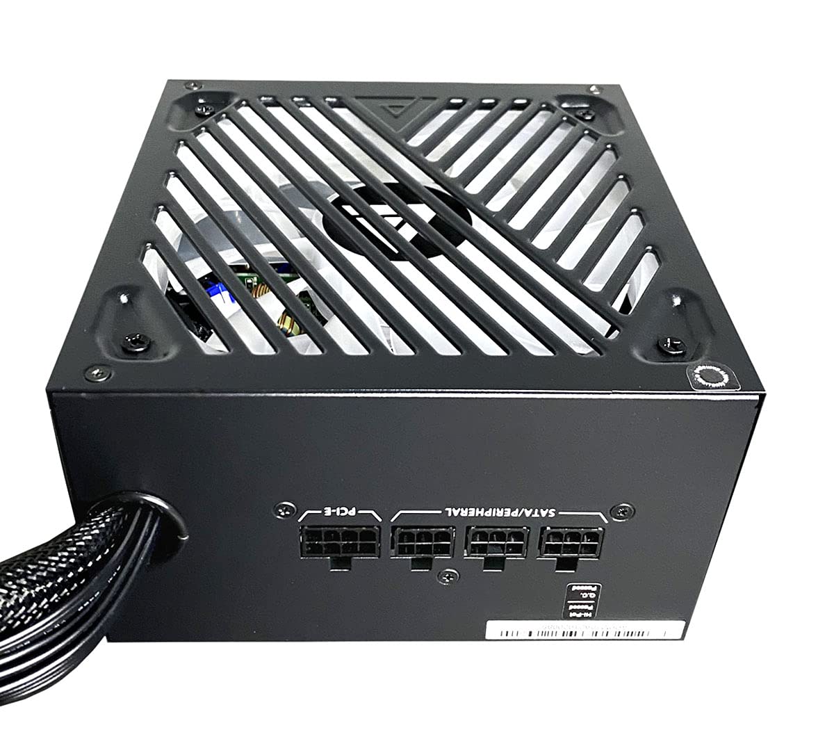 Apevia Atx Pm850W Premier 850W (No Pcie 5.0 & Gen 5 12Vhpwr Connector) 80+ Gold Certified Active Pfc Atx Semi Modular Gaming Power Supply With 366 Rgb Light Modes