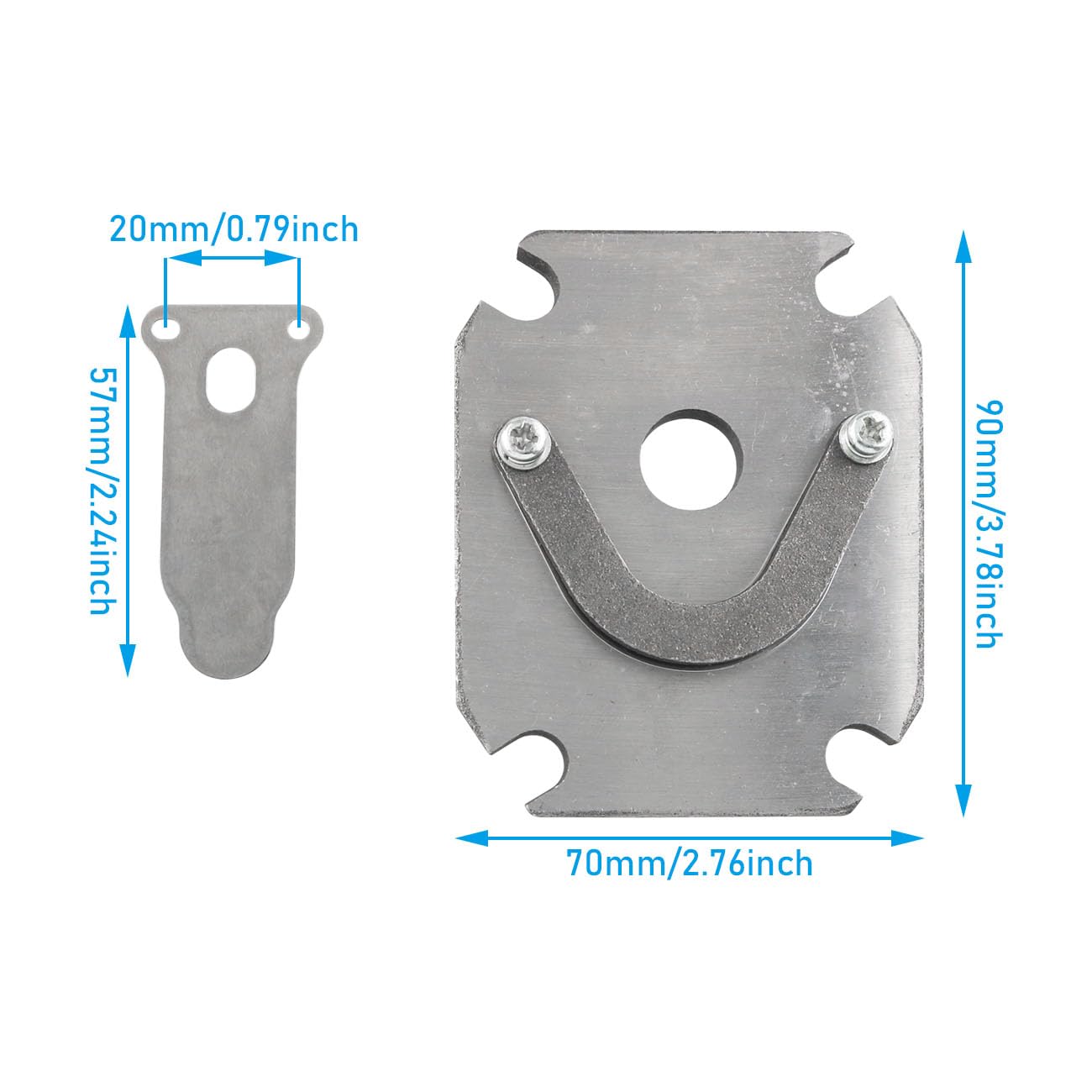 Whyhkj Air Compressor Replacement Parts Central Pneumatic Air Compressor Parts Metal Part Accessory Replacement Set Air Compress