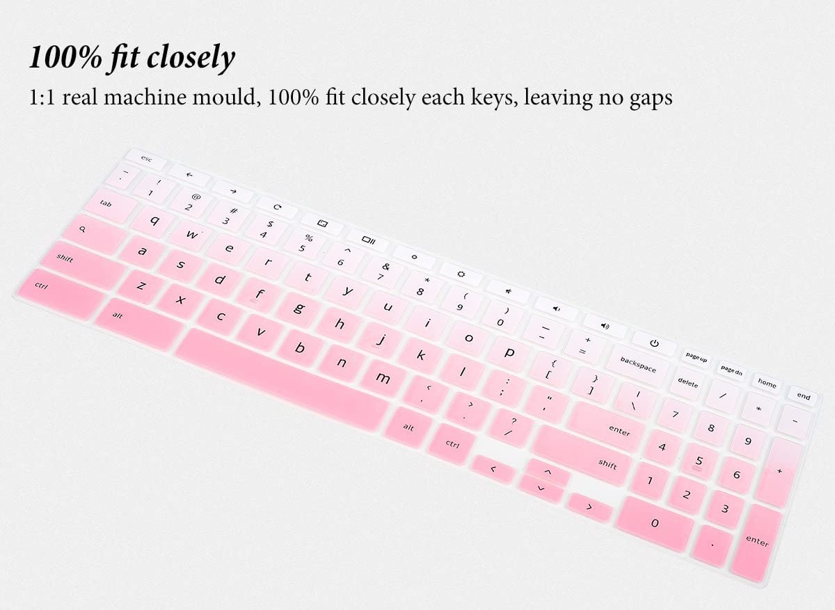 Keyboard Cover For 15.6'' Acer Chromebook 315 Cb315 3Ht/Acer Chromebook 715 Cb715/17.3'' Acer 317 Chromebook Laptop With Numeric