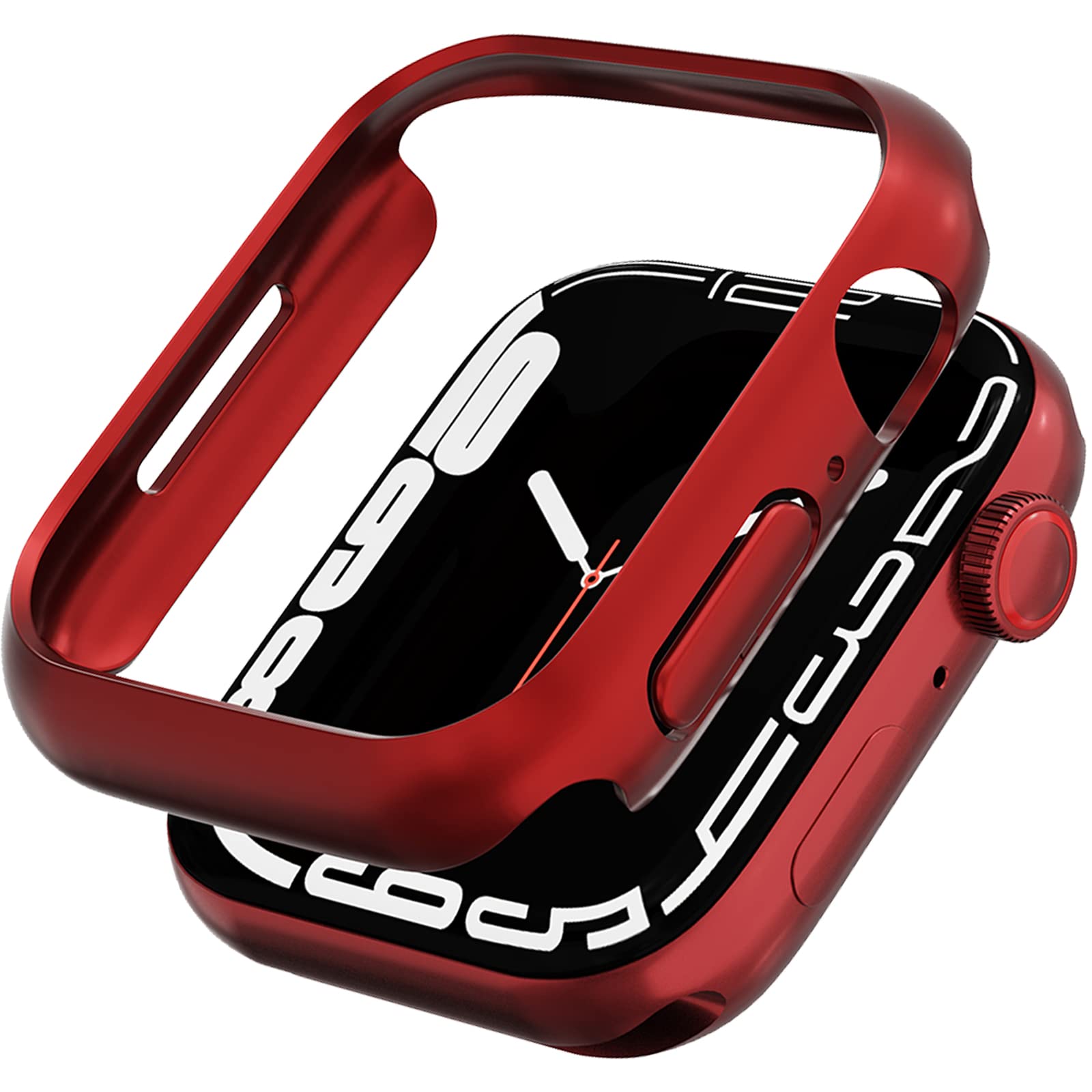 Miimall Compatible Apple Watch 45Mm Case Pc Hard Full Body Anti Scratch Shockproof Protector Case Accessories For Apple Watch 45