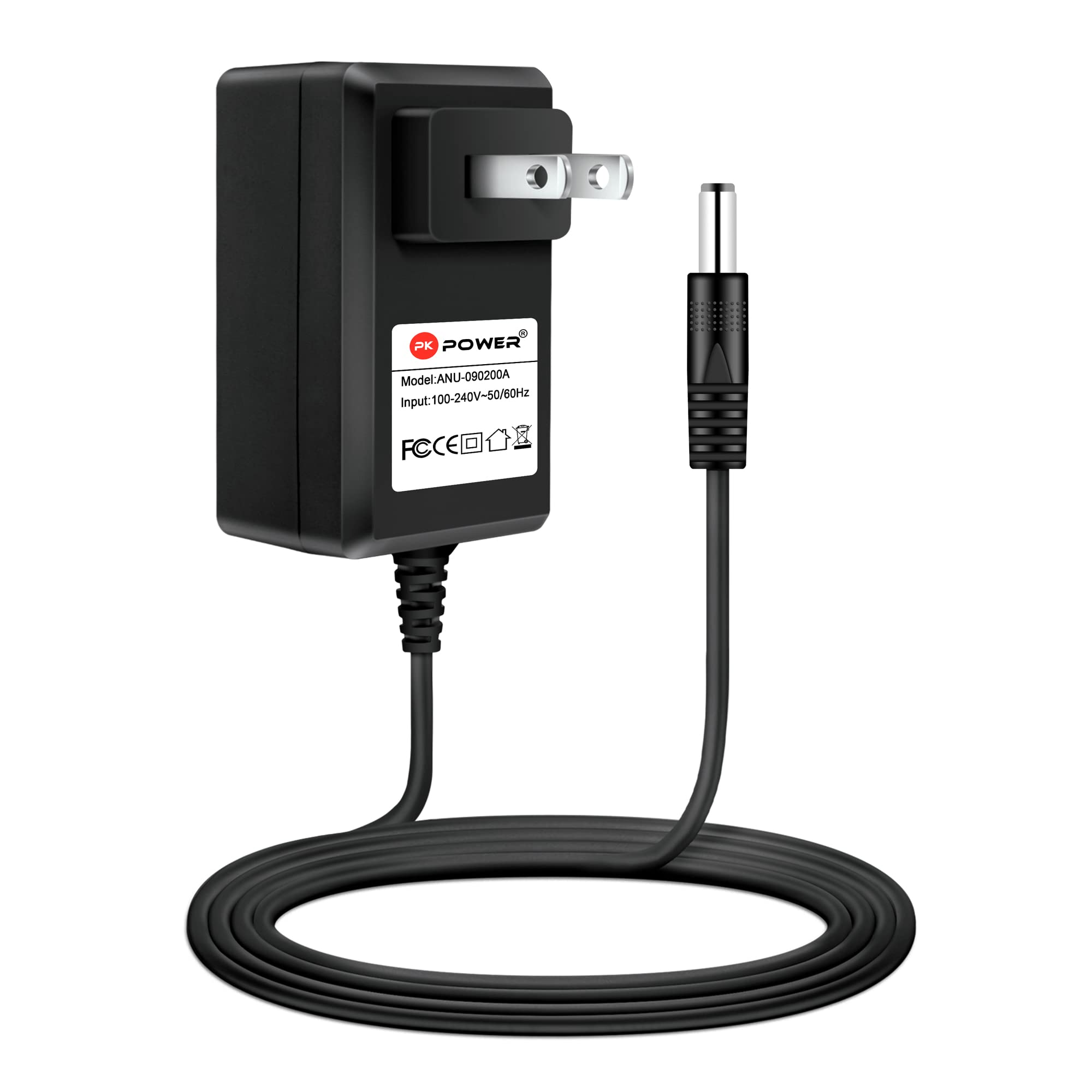 Pkpower Ac Adapter Charger For Yamaha Psr E373 Psr E343 Psr E463 Ypt 260 61 Key Psr Ew300 76 Key, Power Supply For Yamaha Dgx Series Dgx 305 Dgx 520 Dgx 620 Dgx 650