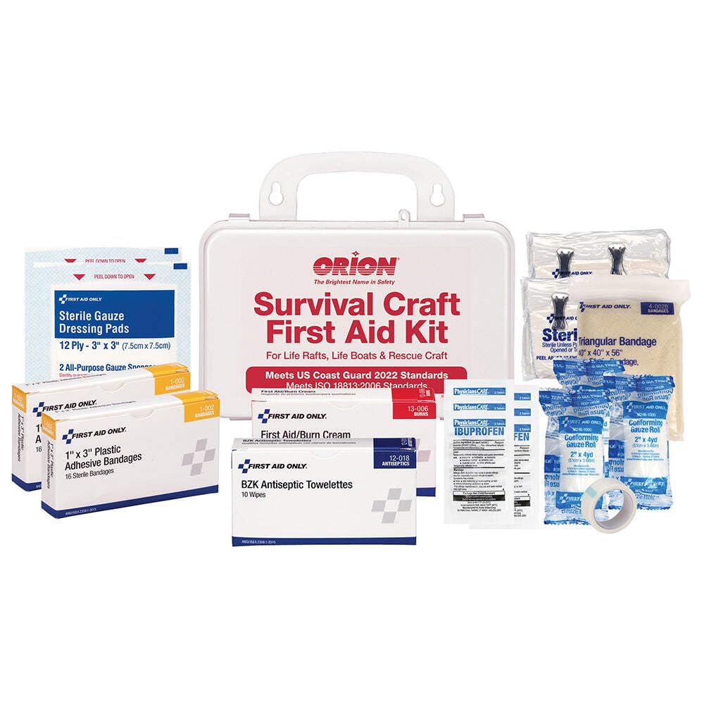 Orion Survival Craft First Aid Kit - Hard Plastic Case,WBHNHB0CWMHNZ9H