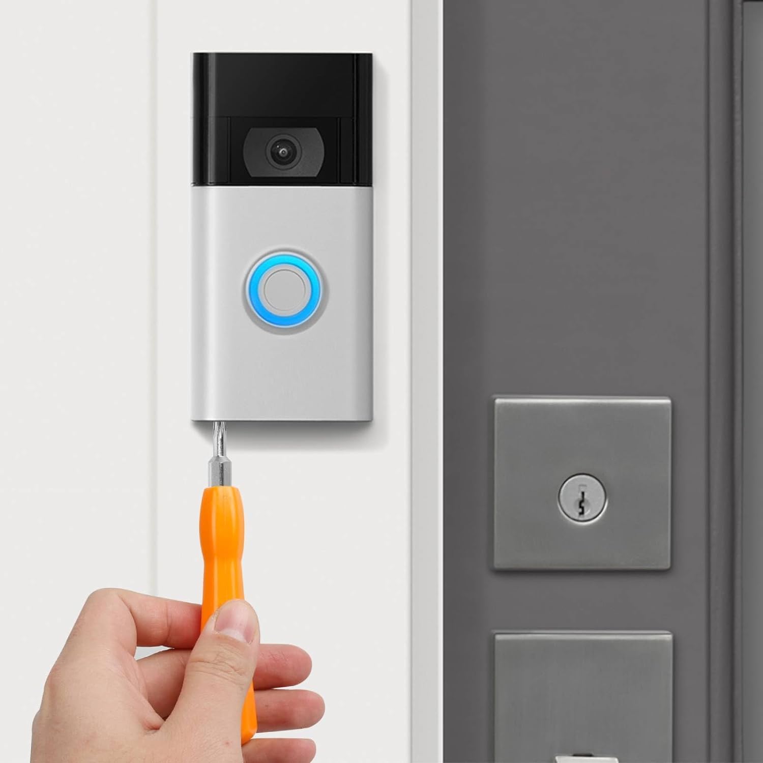 Doorbell Screws And Screwdriver Kit, Replacement Security Screws Compatible With Video Doorbell 2 And Pro, Video Doorbell,Video