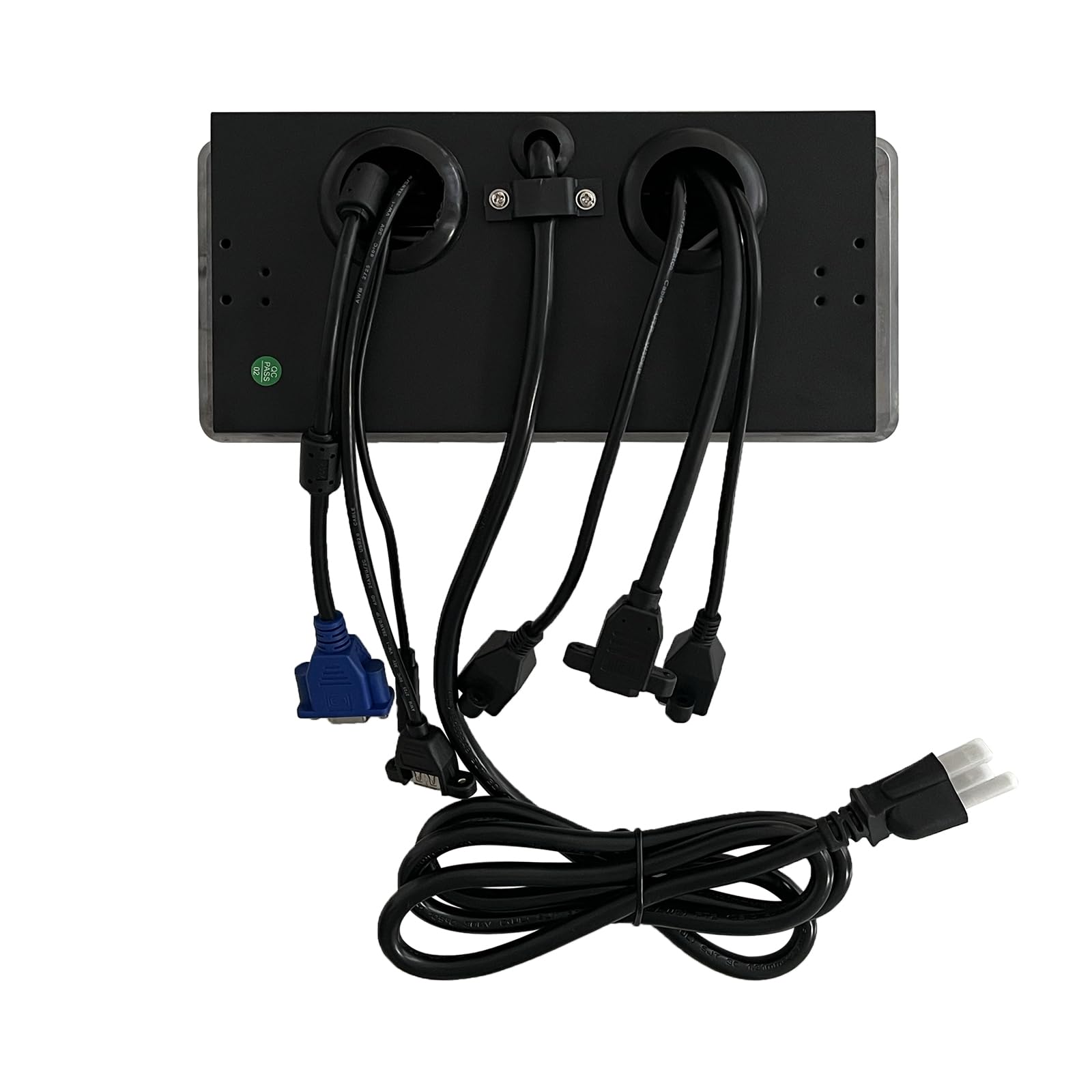 Table Pop Up Power Date Center Connection Box With Outlet Network Hdmi For Conference Desk