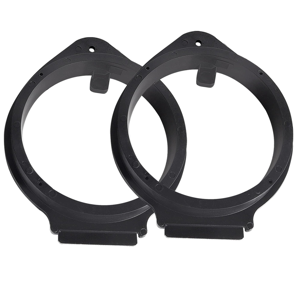 Nuith Aftermarket Front & Rear Door Speaker Adapter Spacer Ring For Gm Gmc 2006 2019, Chevy 2006 2021, Cadillac 2007 2014 Vehicl