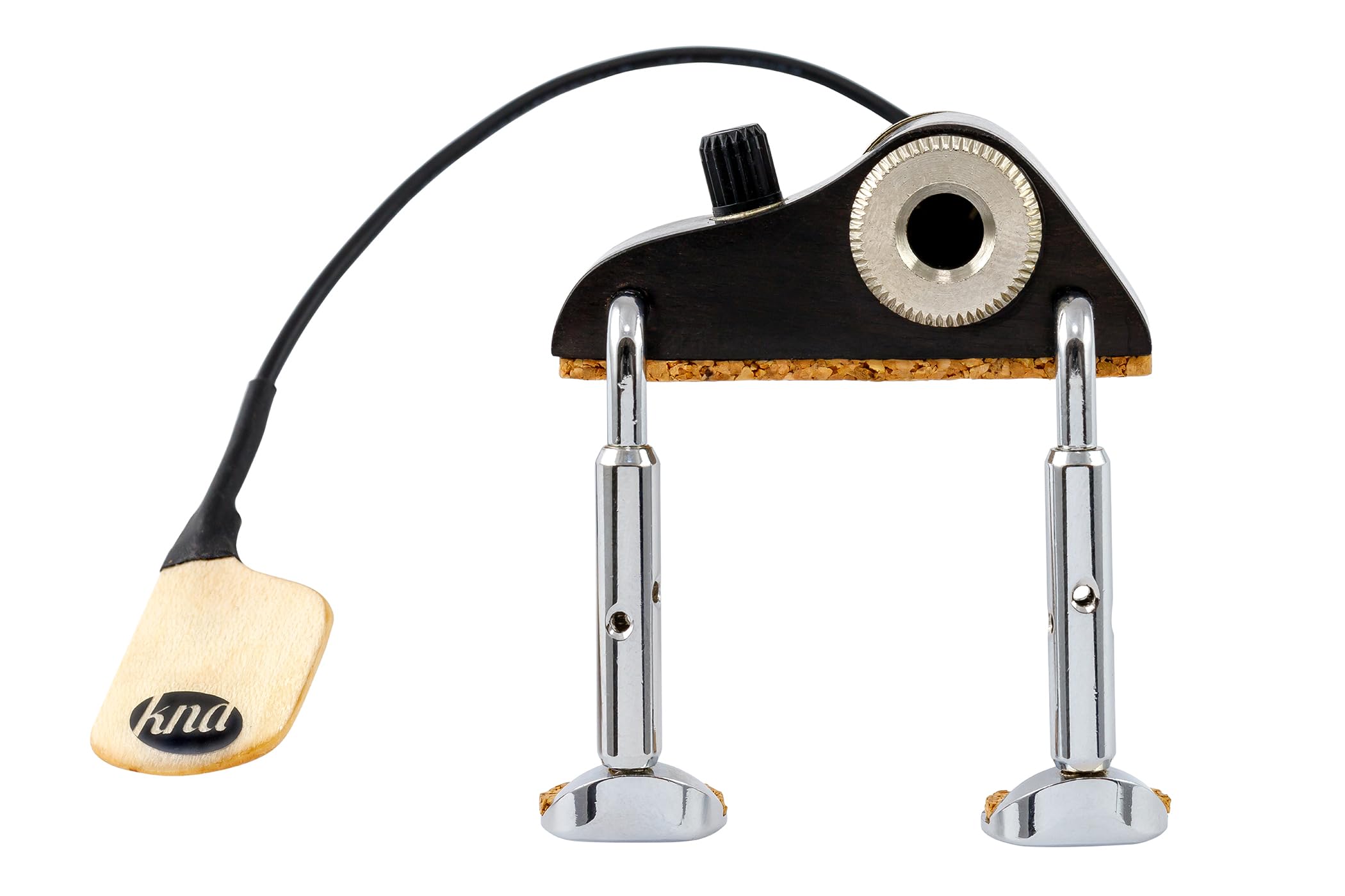 Kna Pickups Portable Piezo Mandolin Pickup With Volume Control, Natural (Mp-2)