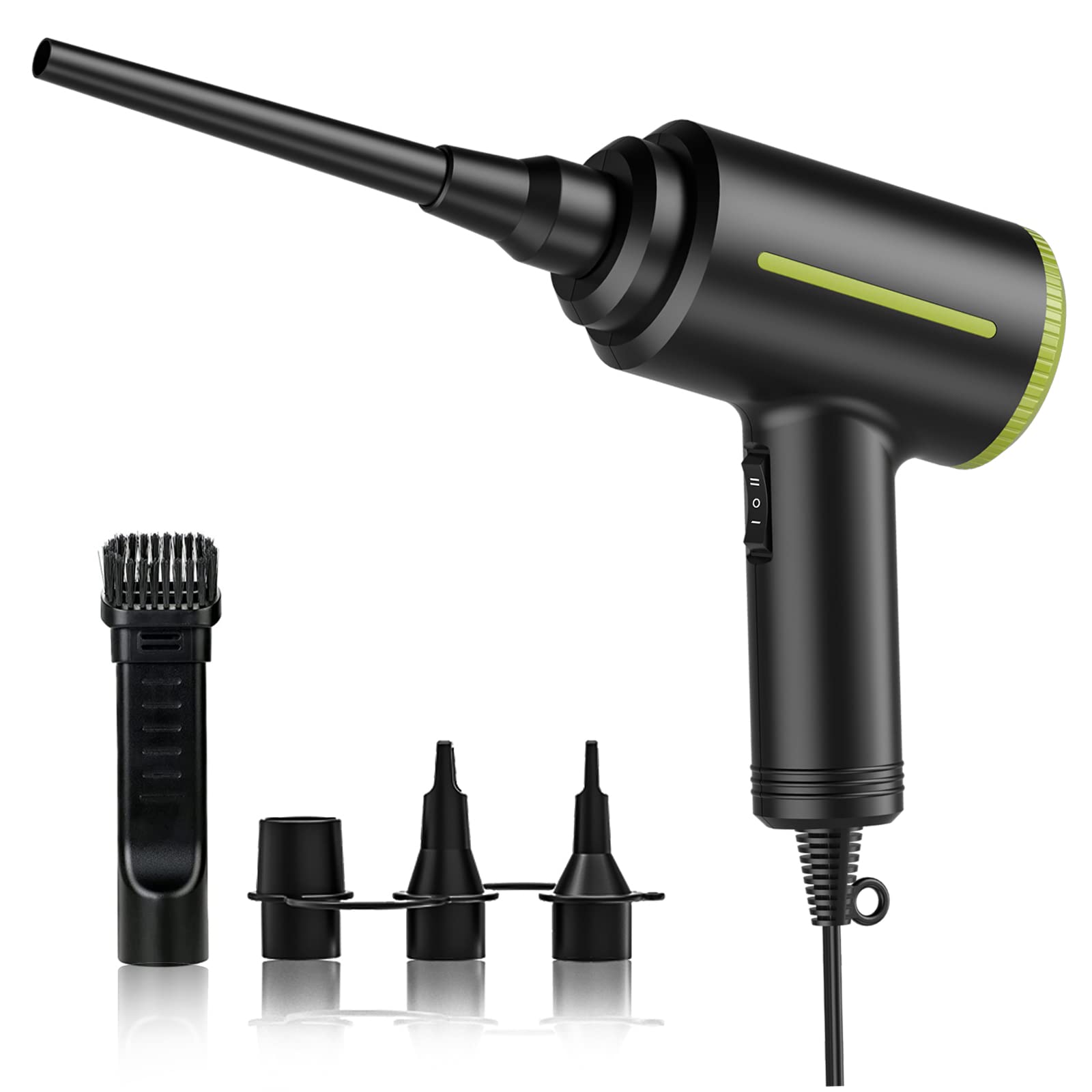 Compressed Air Duster, Electric Air Duster, Handheld Air Blower, 500W 40000Rpm Powerful Air Duster, Wired Air Duster For Compute